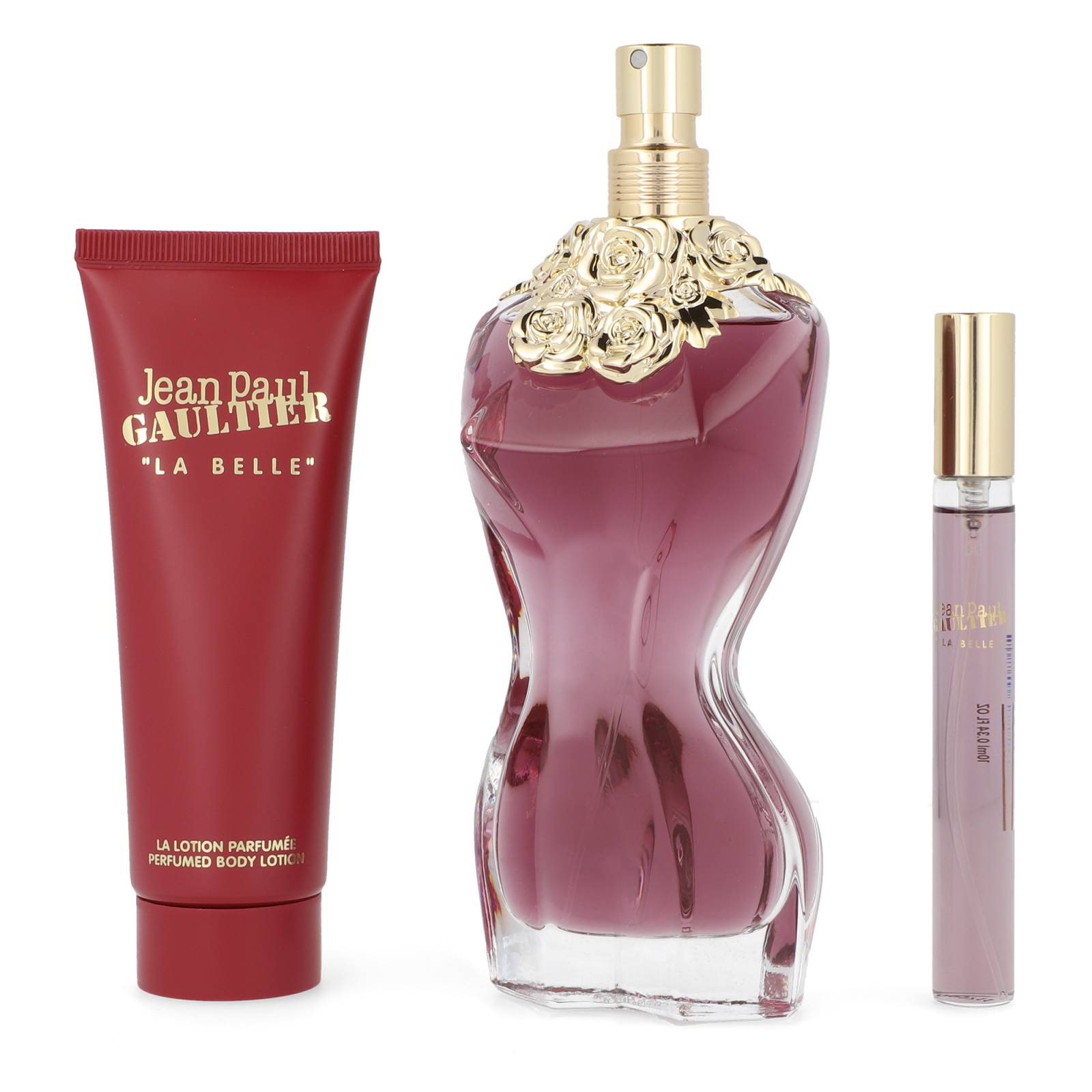 Set Jean Paul Gaultier La Belle 3Pzs 100Ml Edp Spray/ Body Lotion 75Ml/ 10Ml Edp Spray
