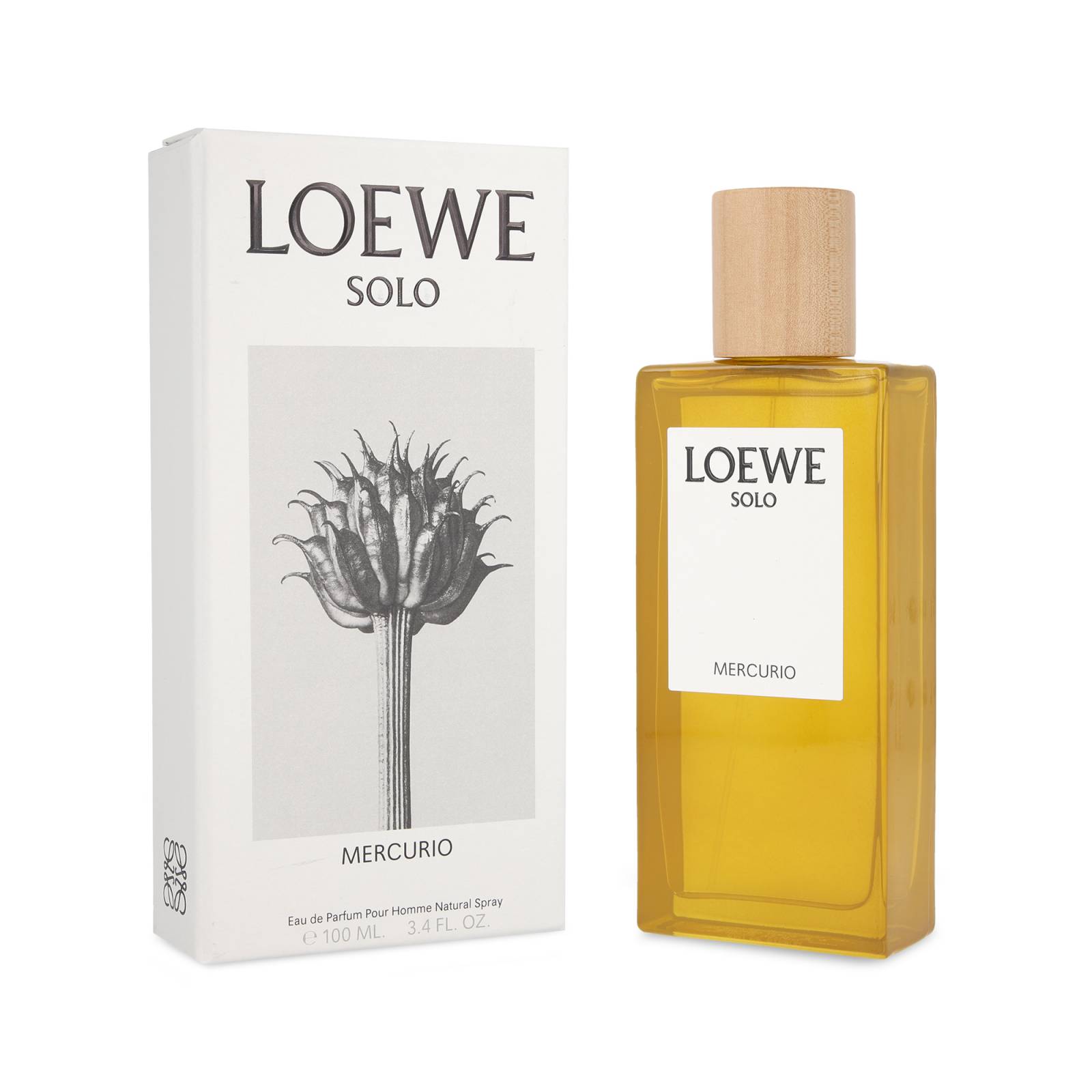 Solo Loewe Mercurio par Loewe Eau de Parfum Spray 3.4 Oz , 1oz≈30ml -  Maison Des Fragrances Parfums