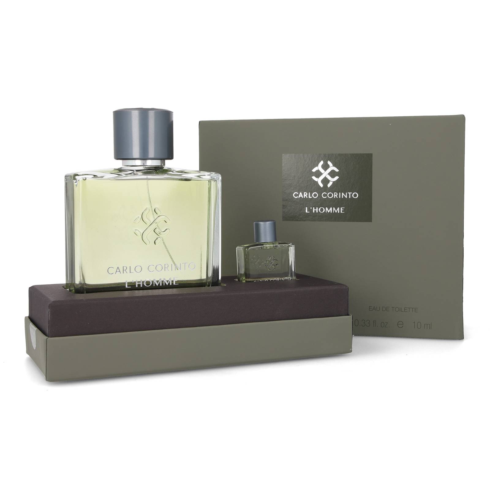 Set Carlo Corinto L´Homme 2Pzs 200Ml Edt Spray / 10Ml Edt