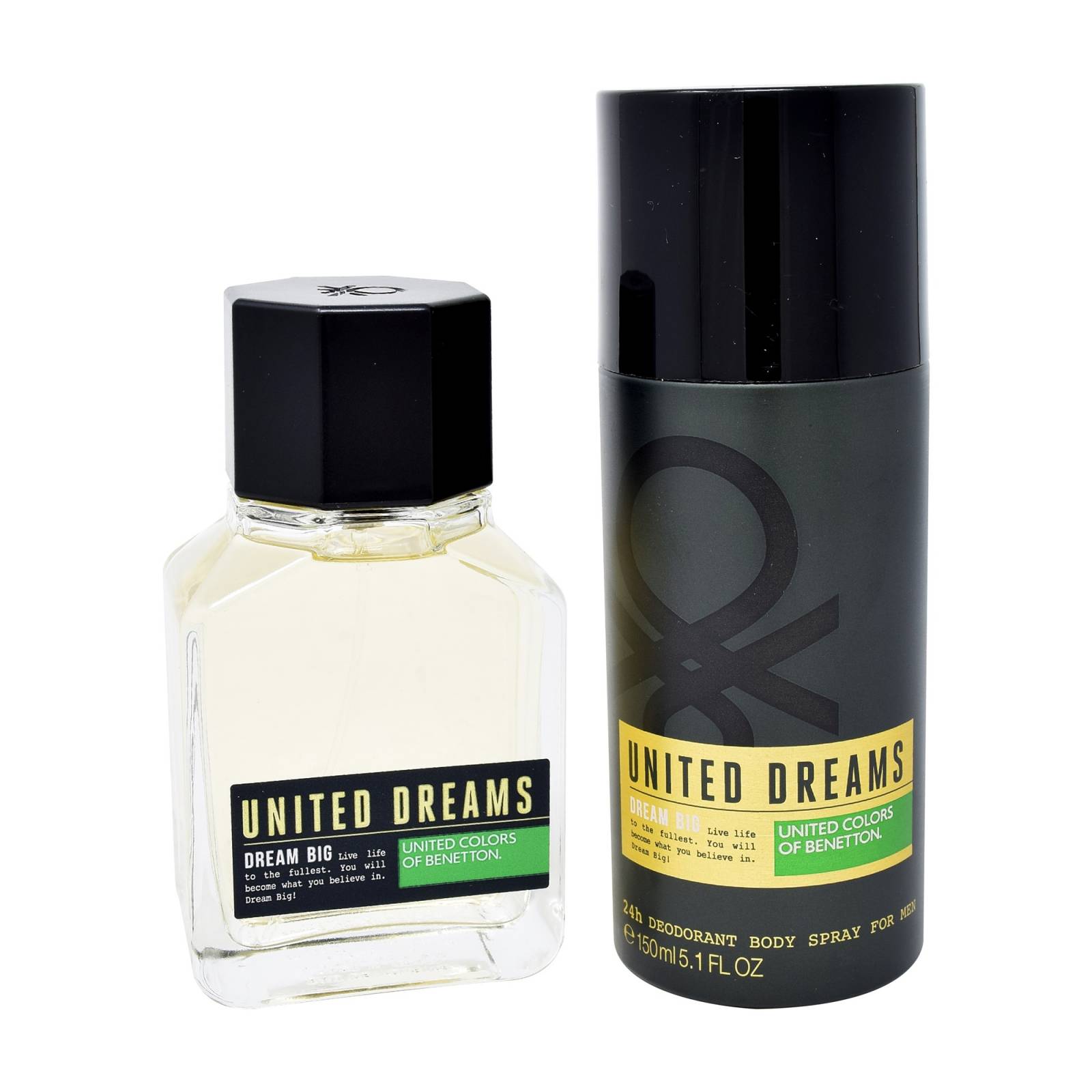 Set United Dreams Dream Big 2Pzs 100Ml Edt Spray/ Desodorante 150Ml Spray