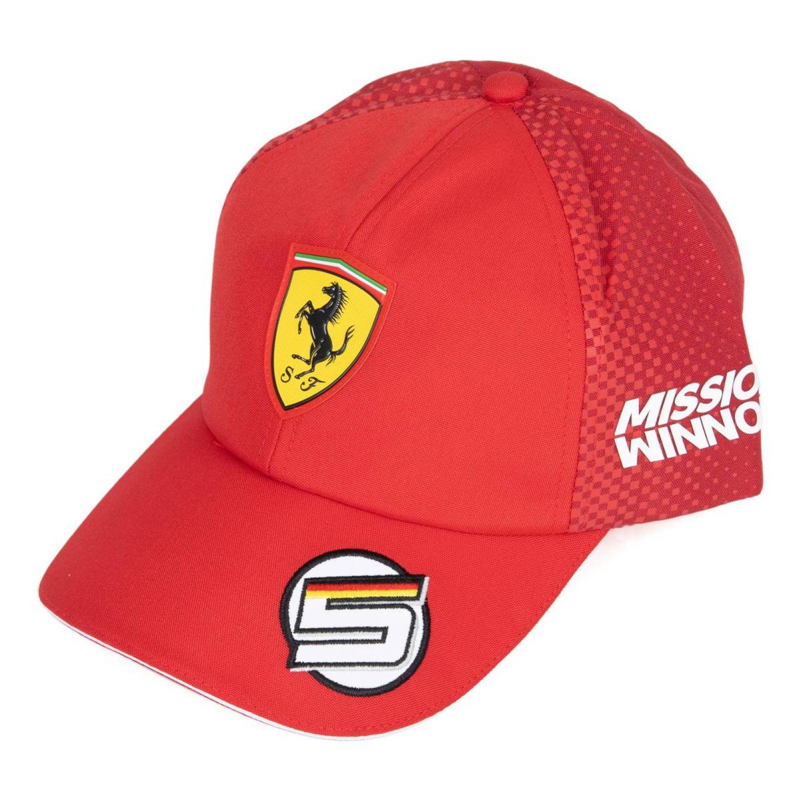 Gorra Scuderia Ferrari Sebastian Vettel Roja F1 2020 