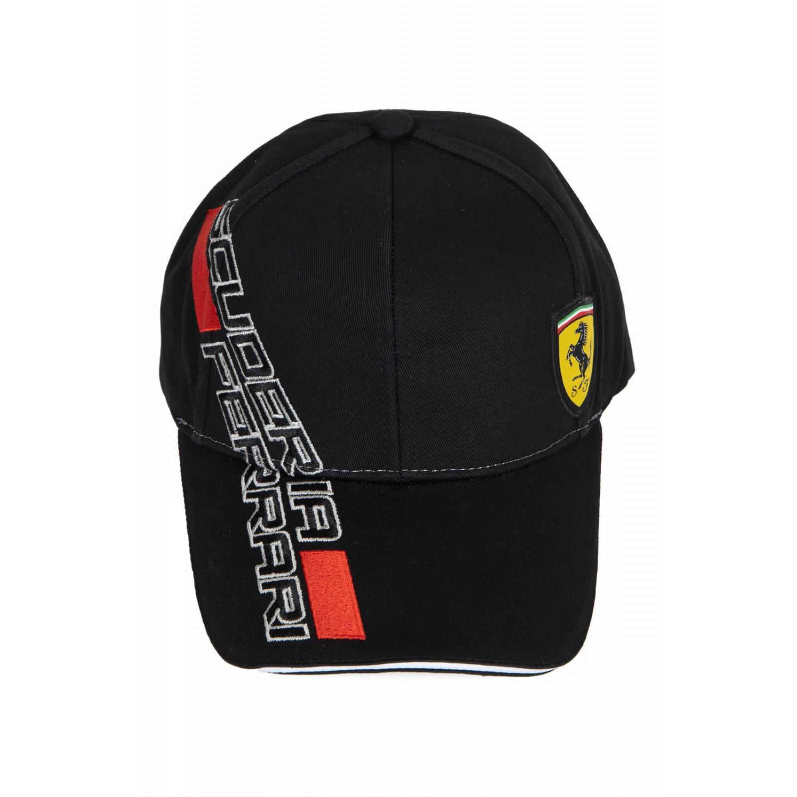 GORRA FAN SCUDERIA FERRARI NEGRA 