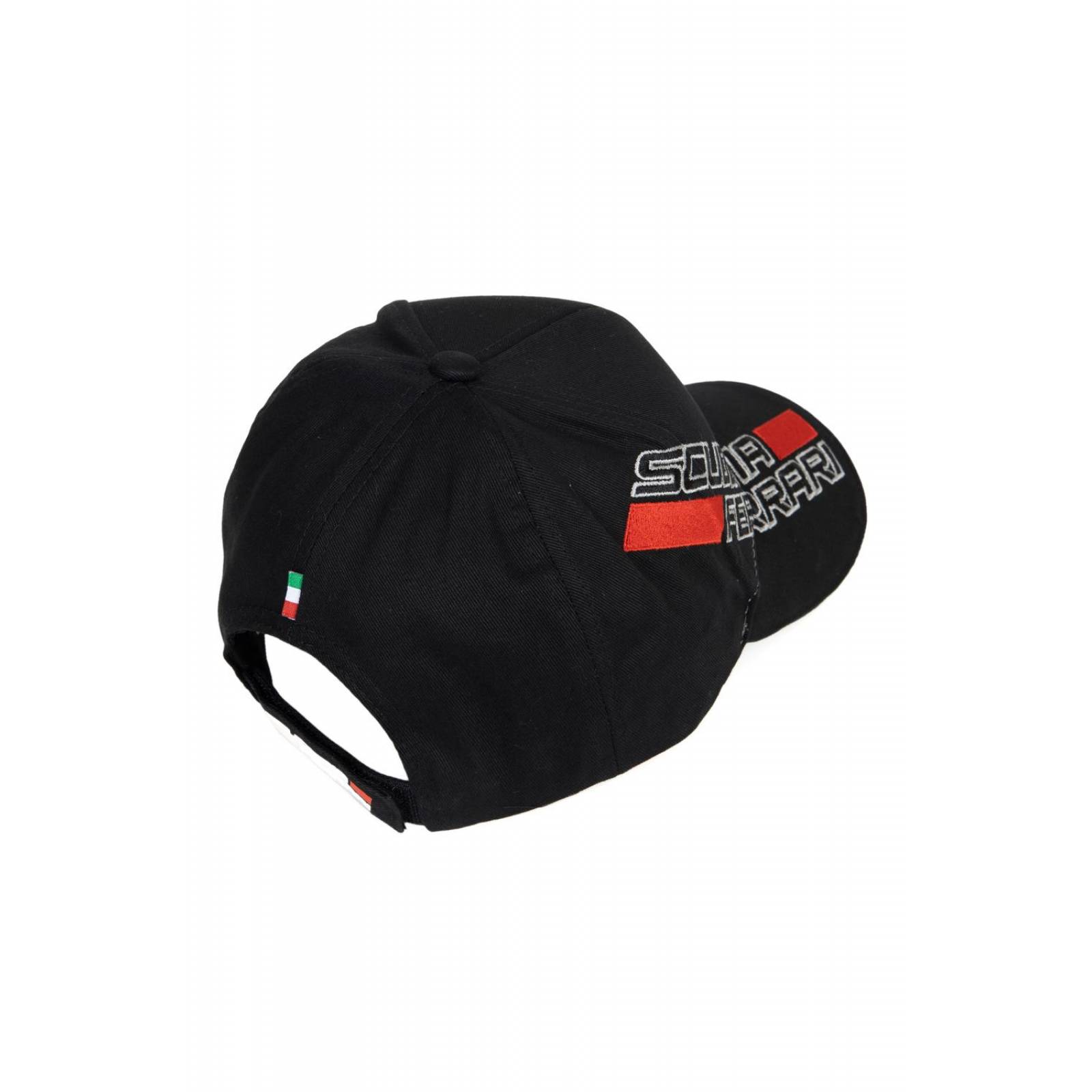 GORRA FAN SCUDERIA FERRARI NEGRA 
