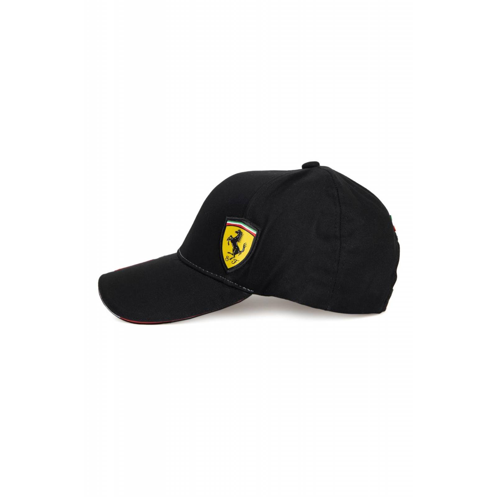 GORRA FAN SCUDERIA FERRARI NEGRA 