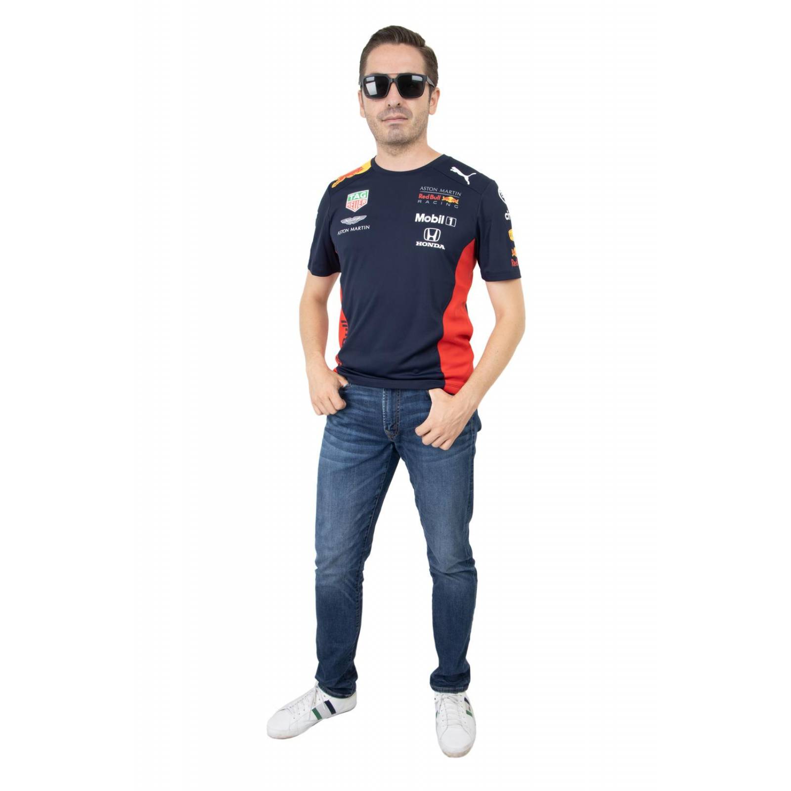 PLAYERA TEAM ASTON MARTIN RED BULL 