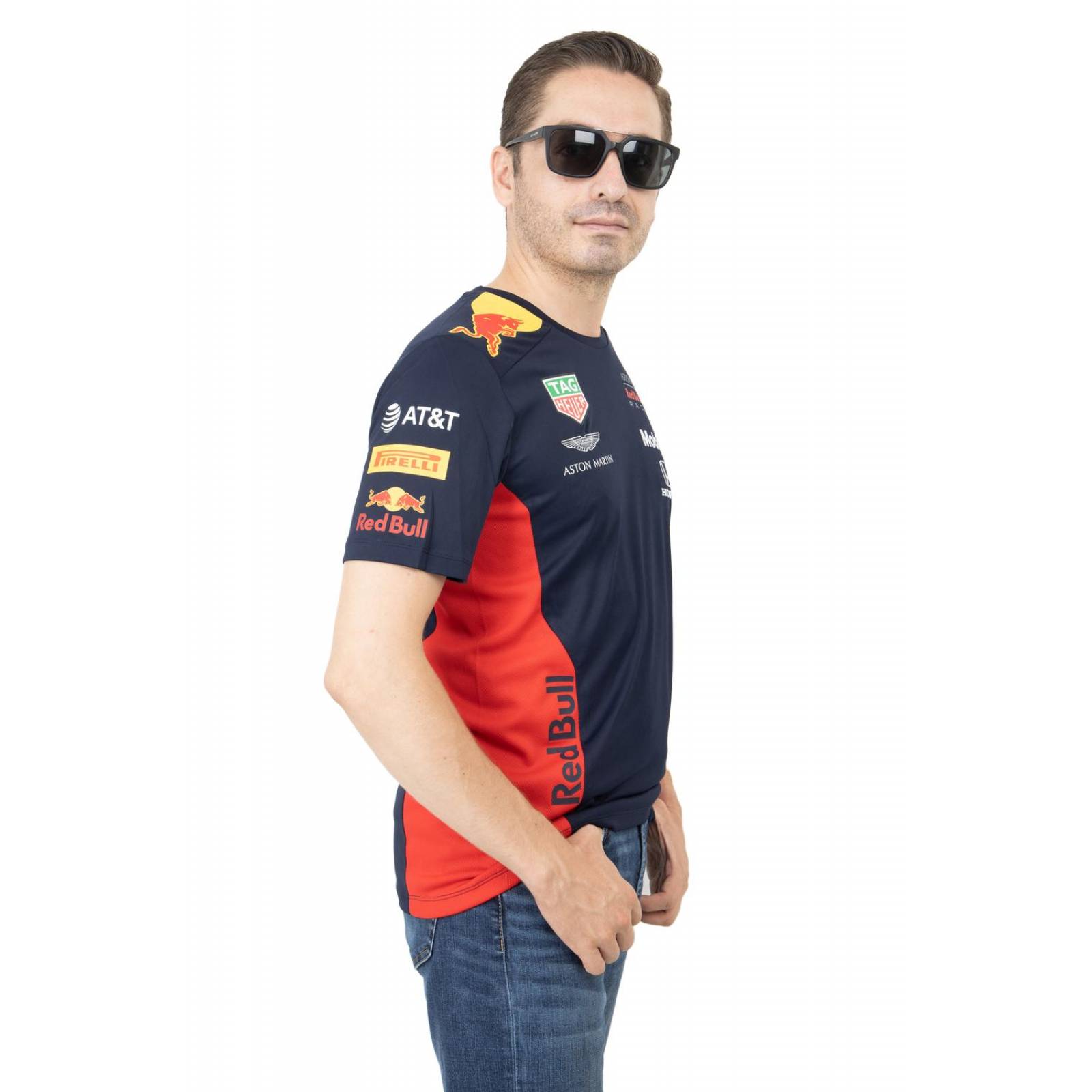 PLAYERA TEAM ASTON MARTIN RED BULL 