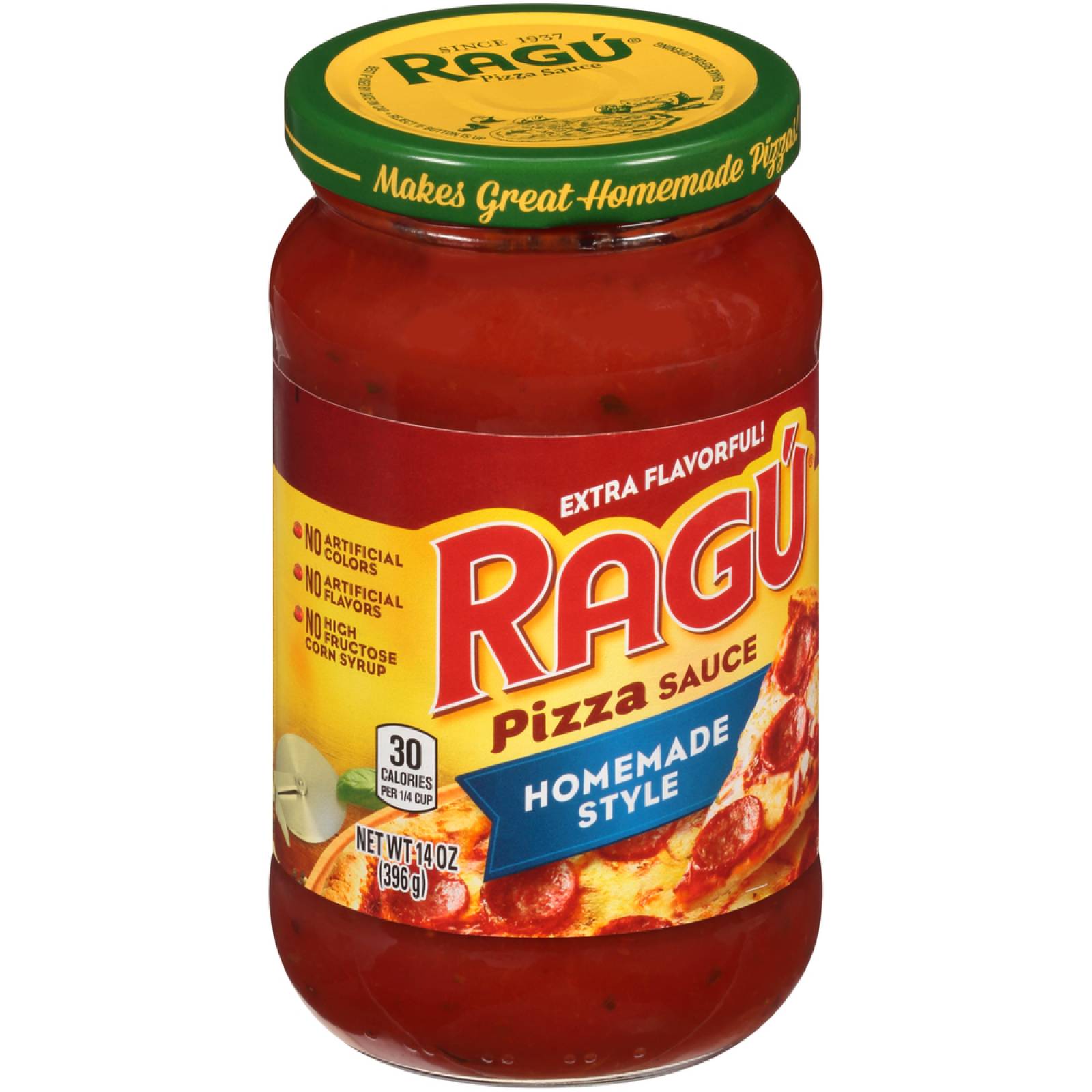 Salsa Ragu para Pizza Caj con 12 pzas de 396 gr