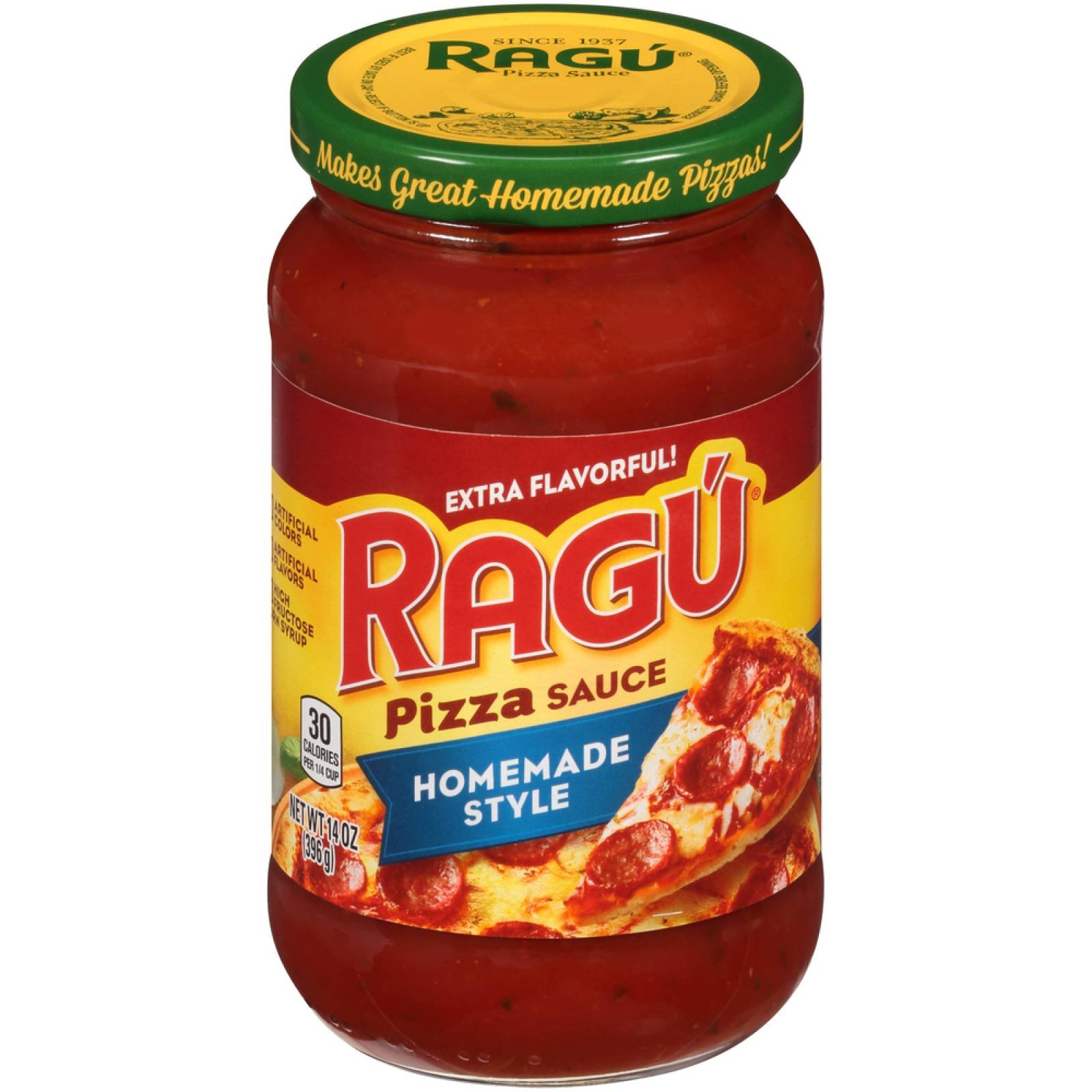 Salsa Ragu para Pizza Caj con 6 pzas de 396 gr