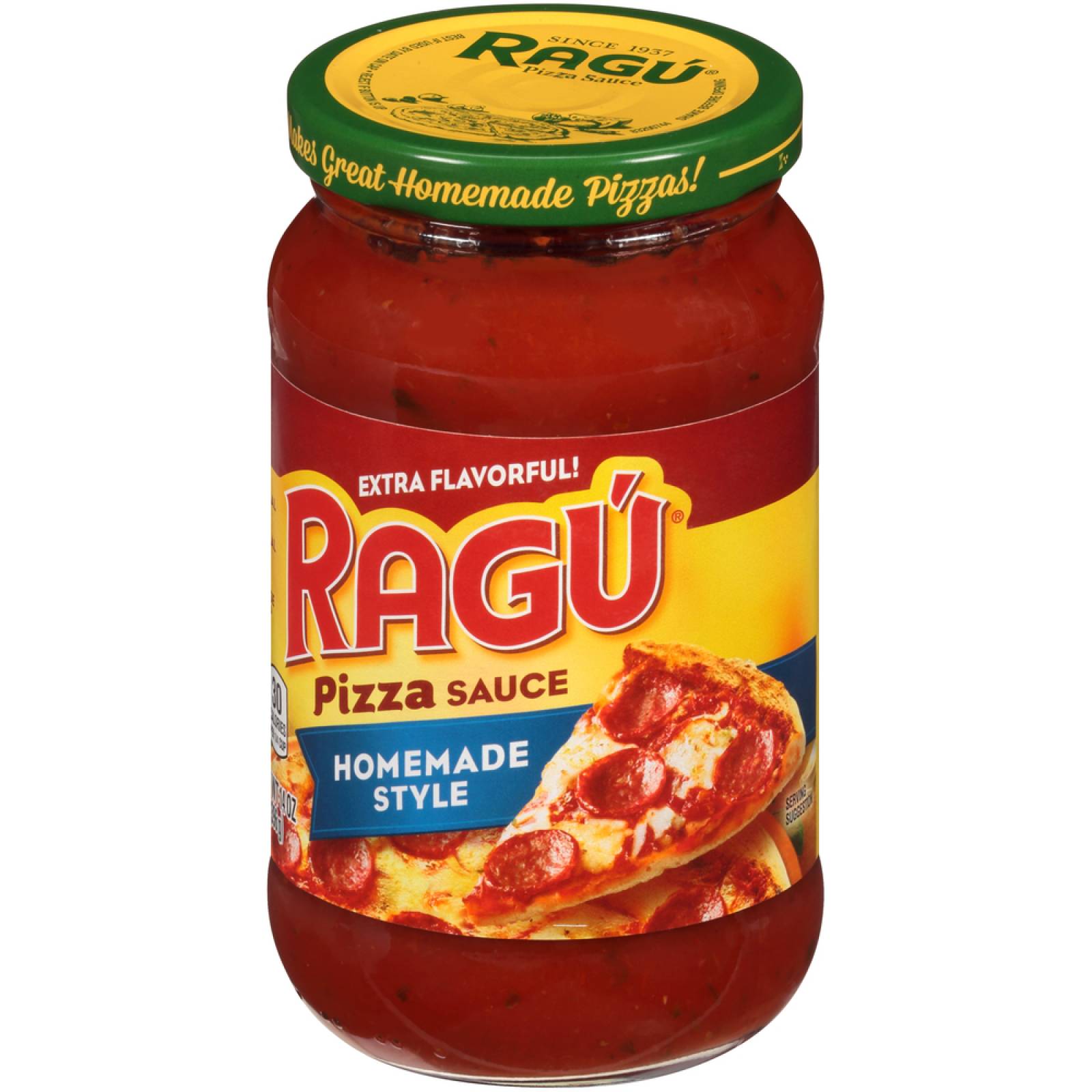 Salsa Ragu para Pizza Caj con 6 pzas de 396 gr