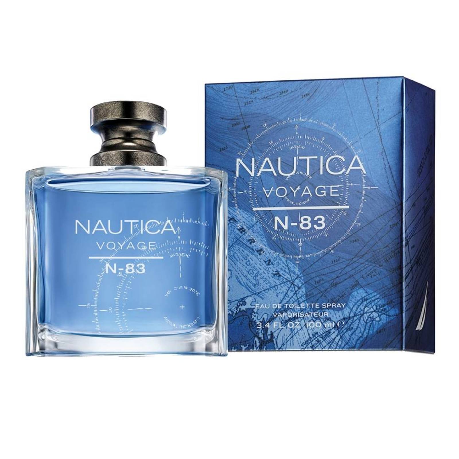 Paquete Perfumes Nautica Voyage N-83 y Nautica Blue 100ml para Caballero