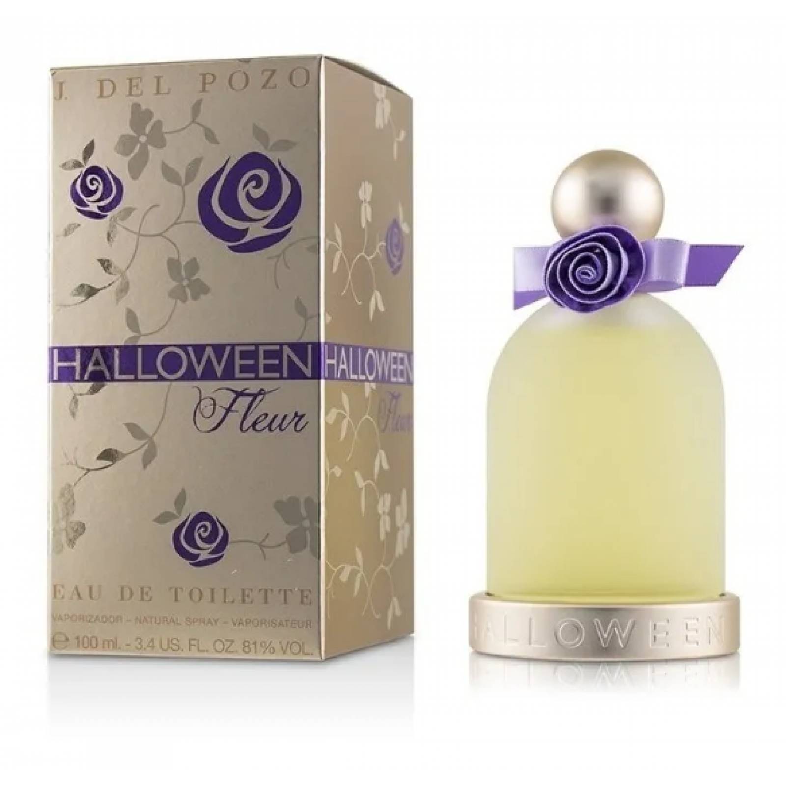 Perfume Halloween Fleur De Jesus Del Pozo 100 Ml Edt Dama