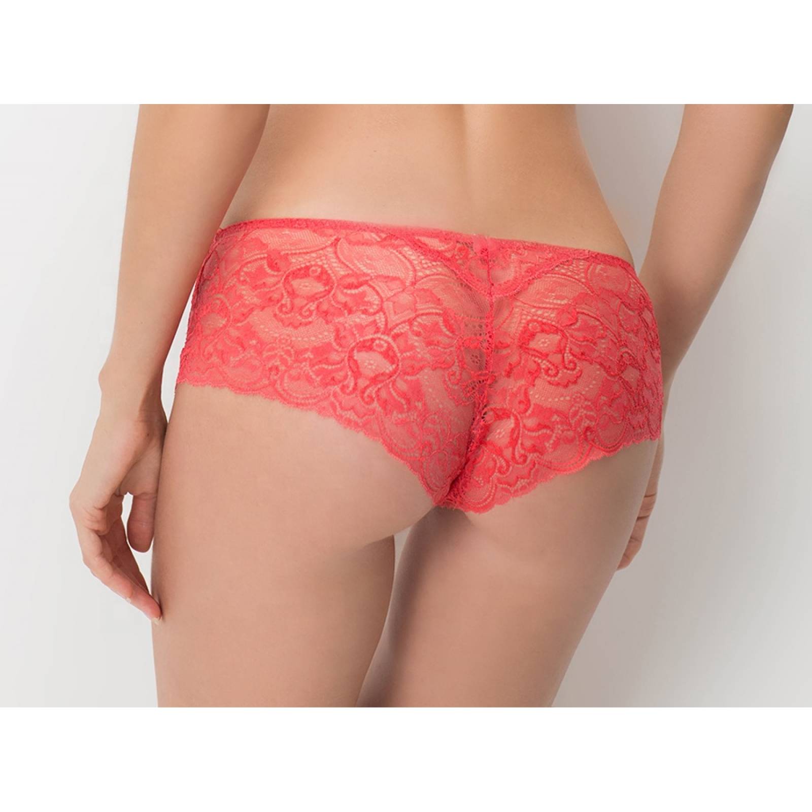 Cachetero de encaje color Azul Unitalla