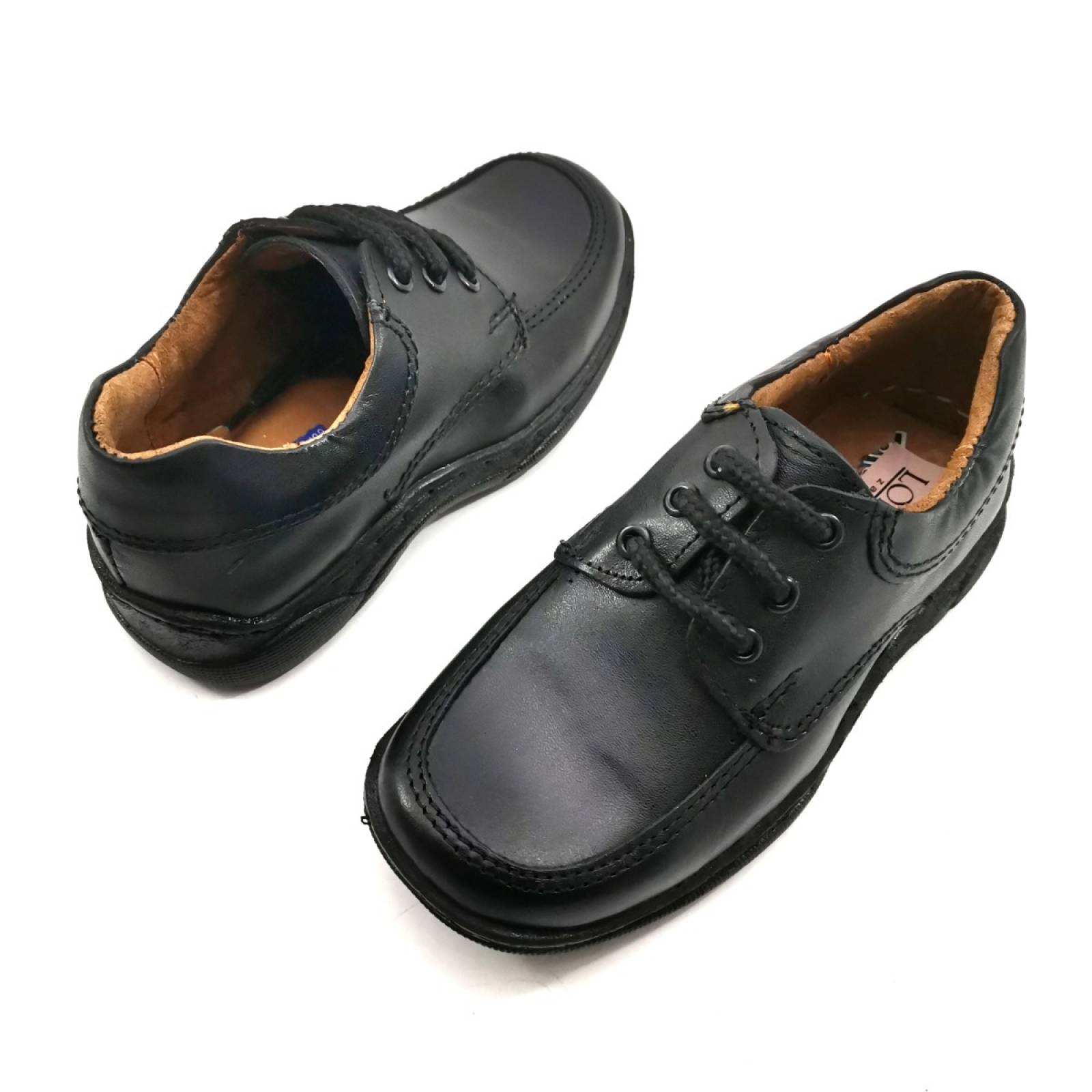 Zapato escolar niño  negro tagoma 320