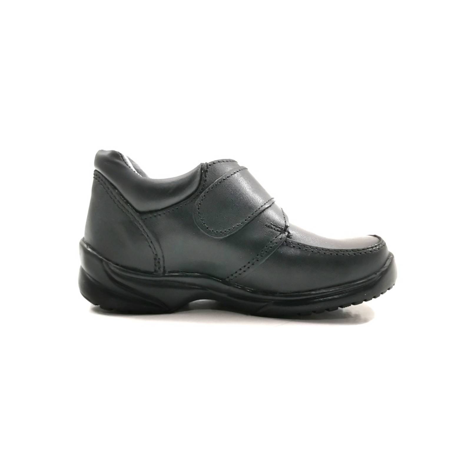 Zapato escolar niño  negro ruditos 1500