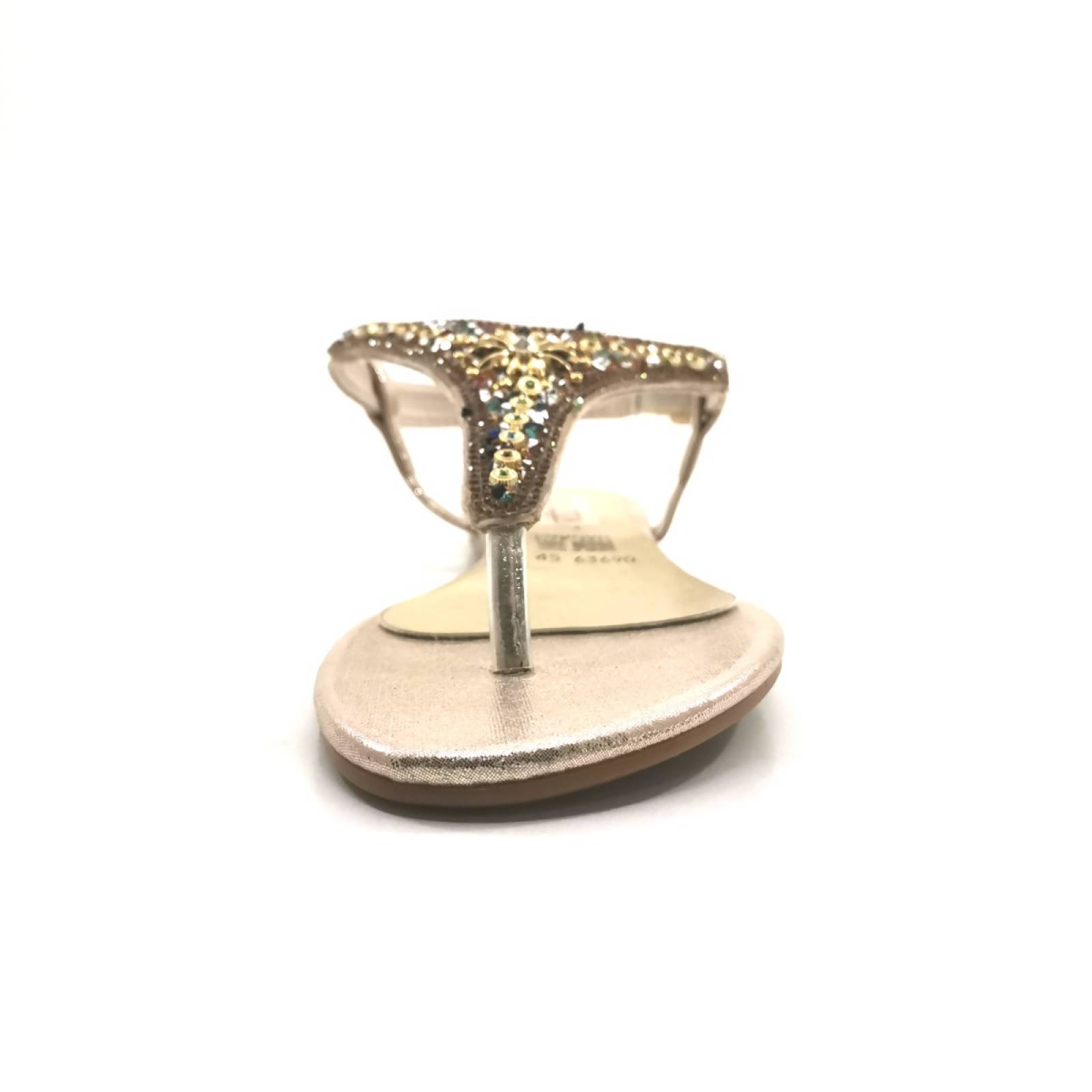 Sandalia  marisella oro ingles perezlete 63690