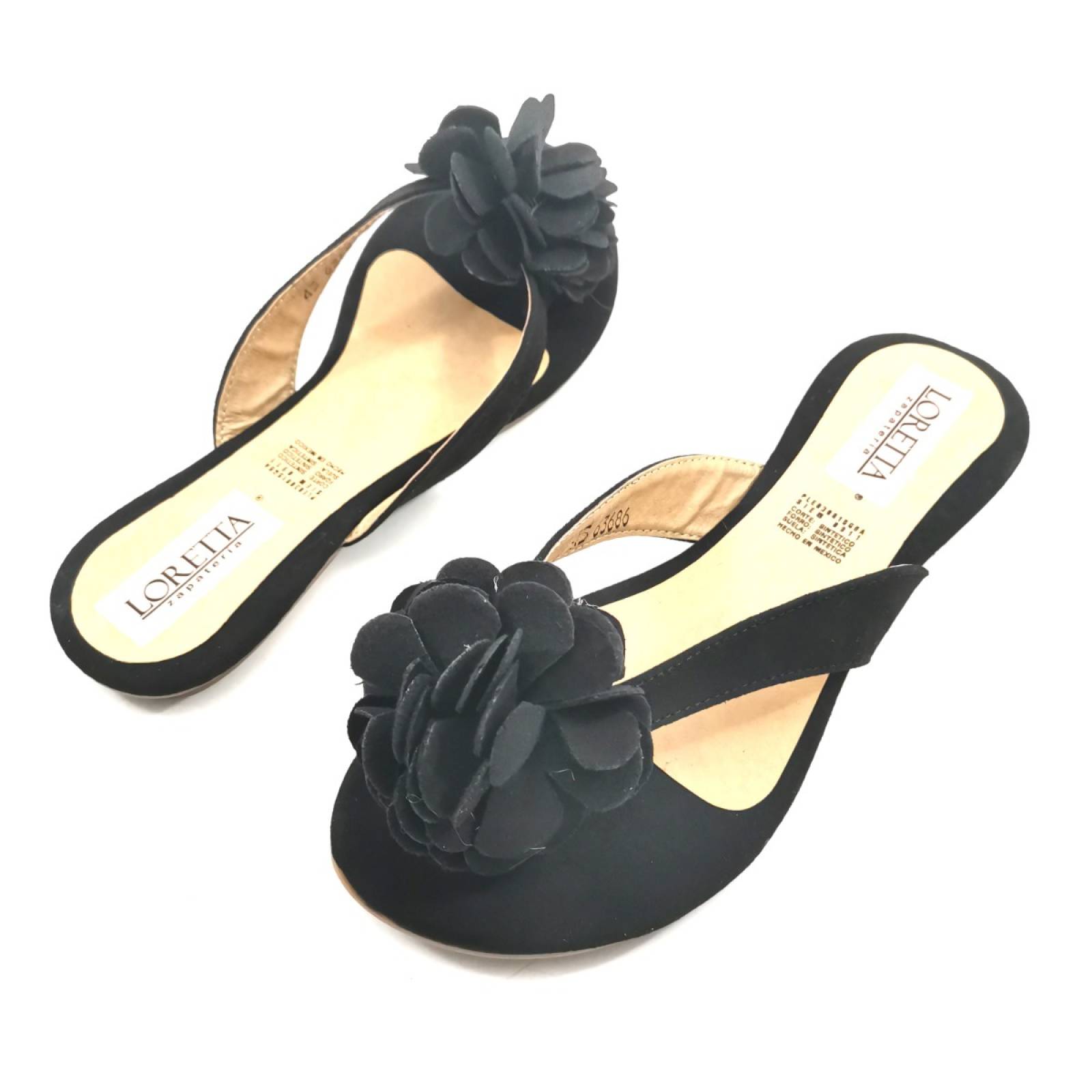 Sandalia  negro perezlete 63686