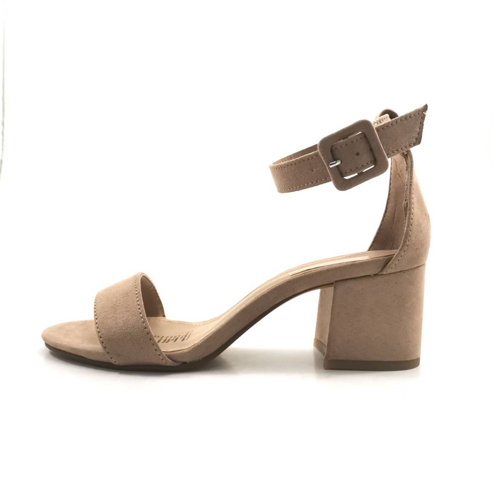 Sandalia  tacon calzado dama durazno maquillaje gosh 2280202