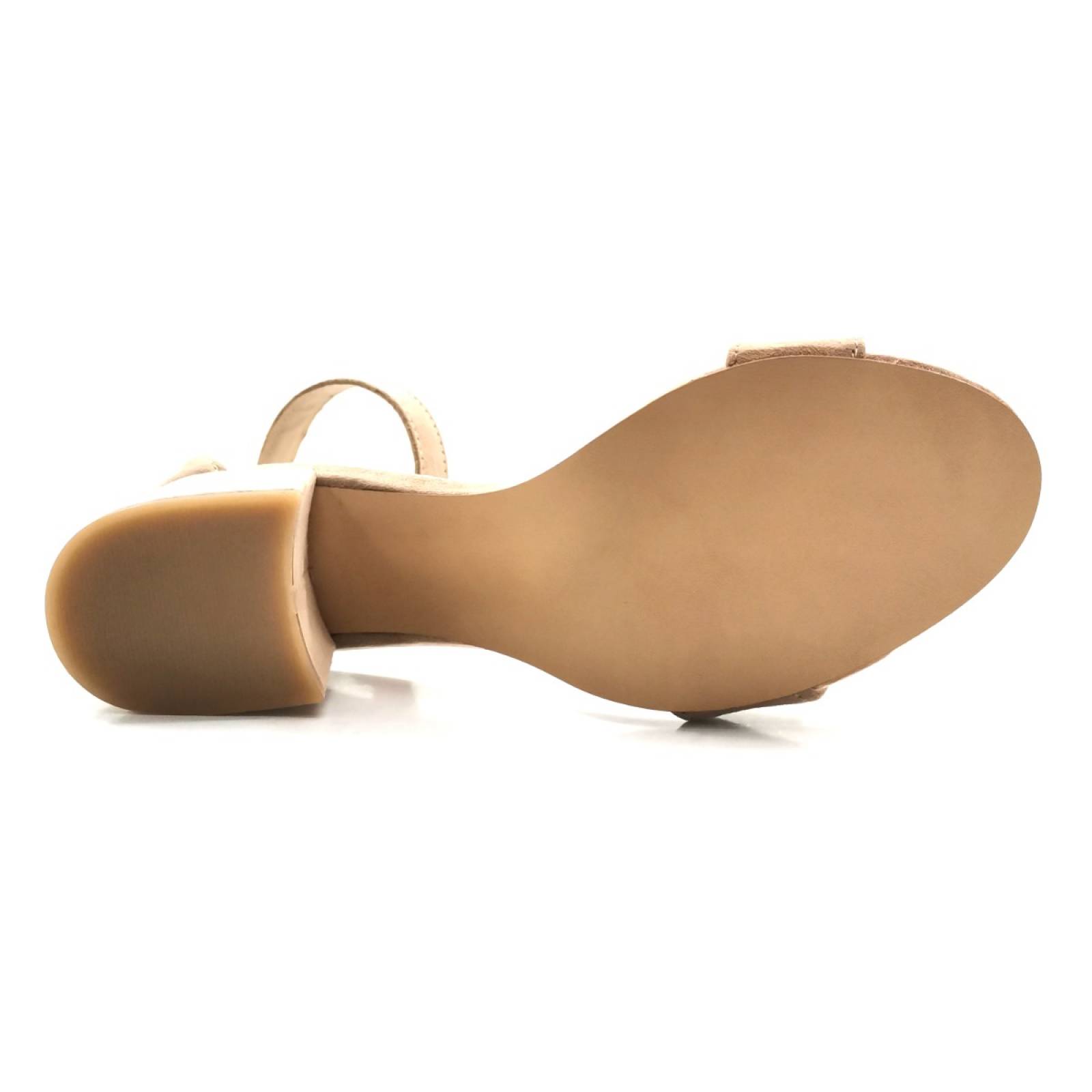 Sandalia  tacon calzado dama durazno maquillaje gosh 2280202