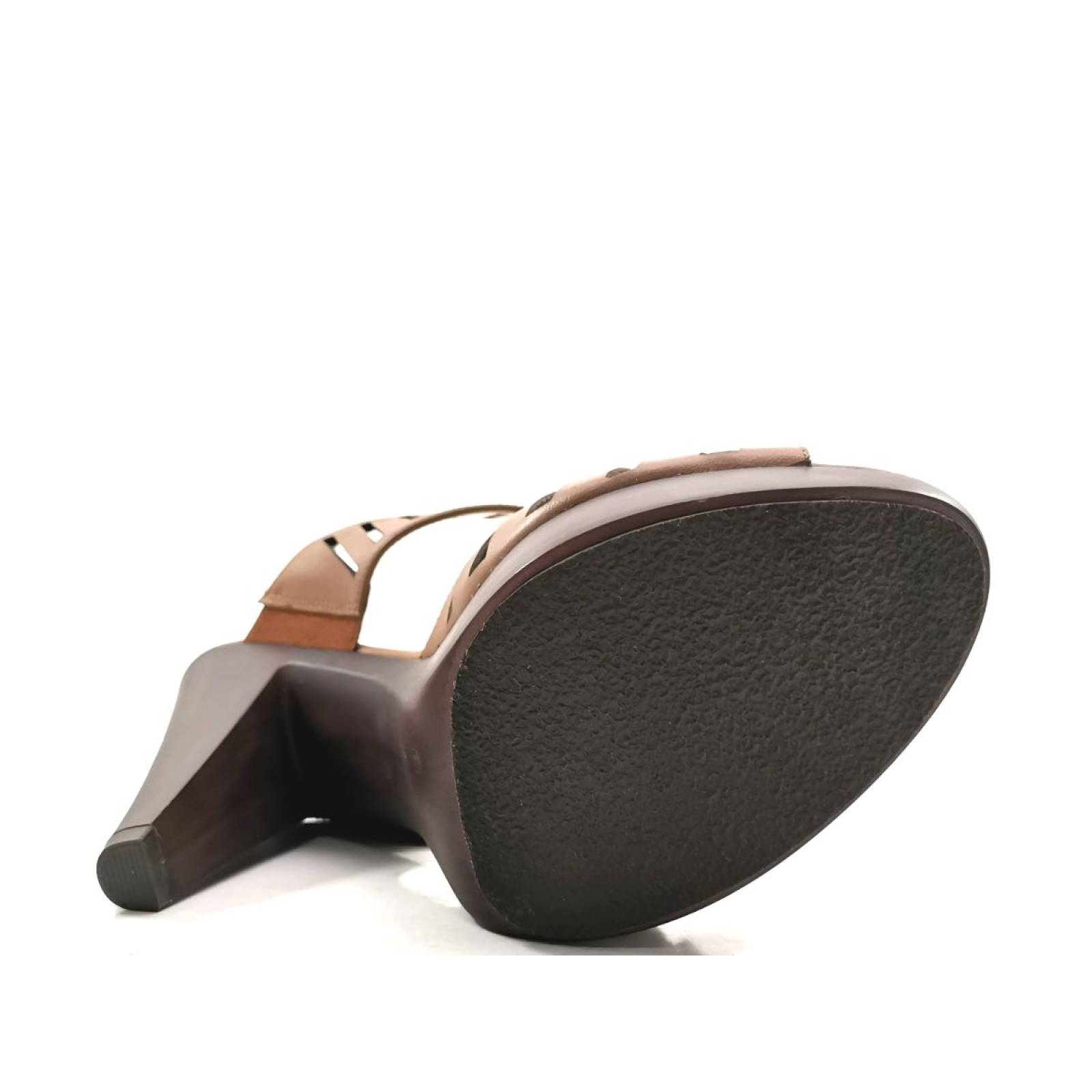 SANDALIA C/ TACON CALZADO DAMA RONAY BOVINO PIEL 6