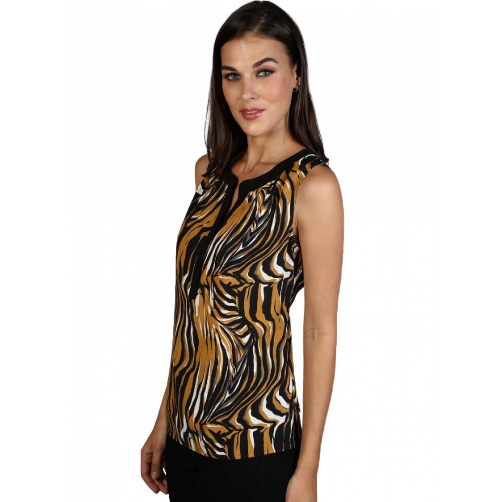 Blusa Botones en Escote Dama Foleys 120333