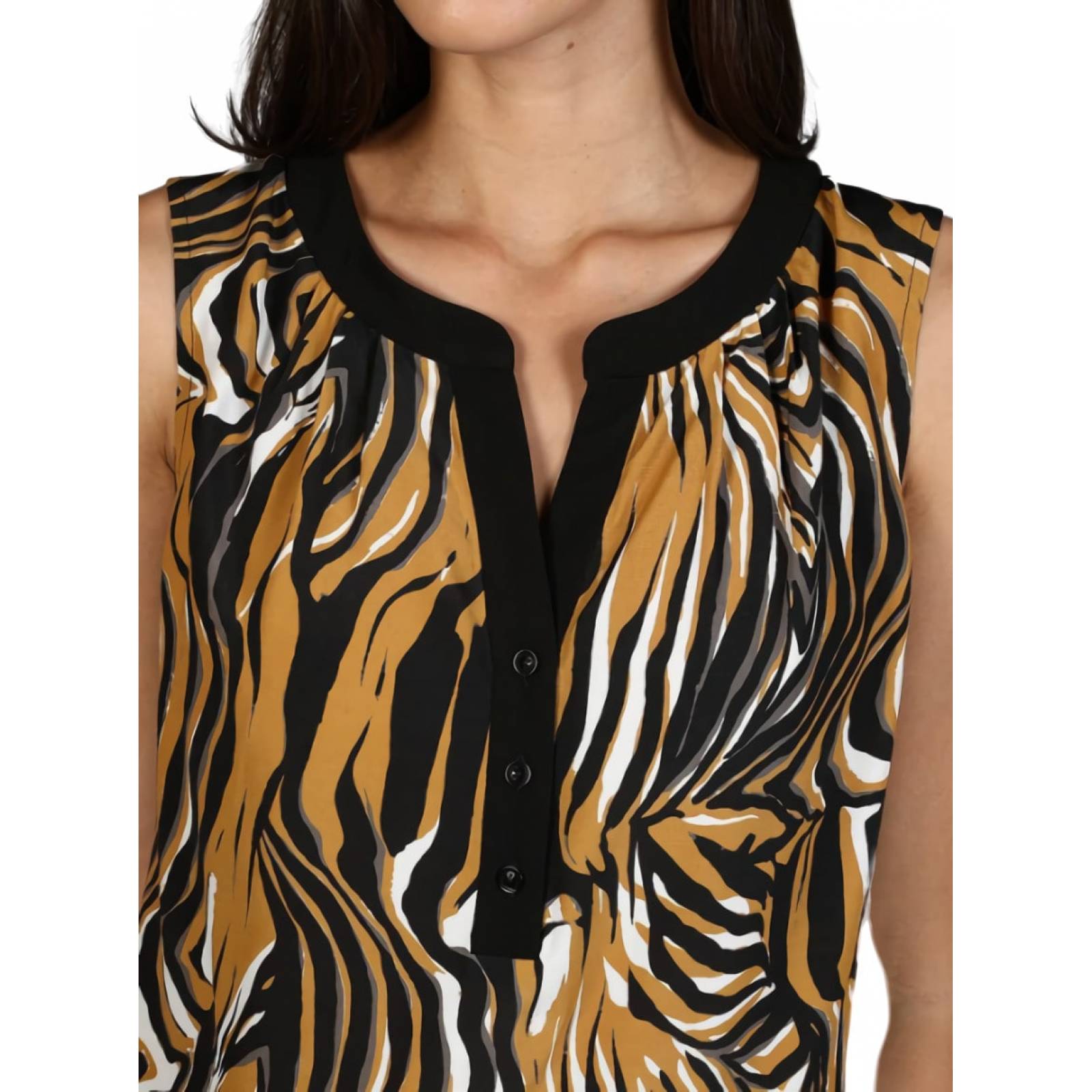 Blusa Botones en Escote Dama Foleys 120333