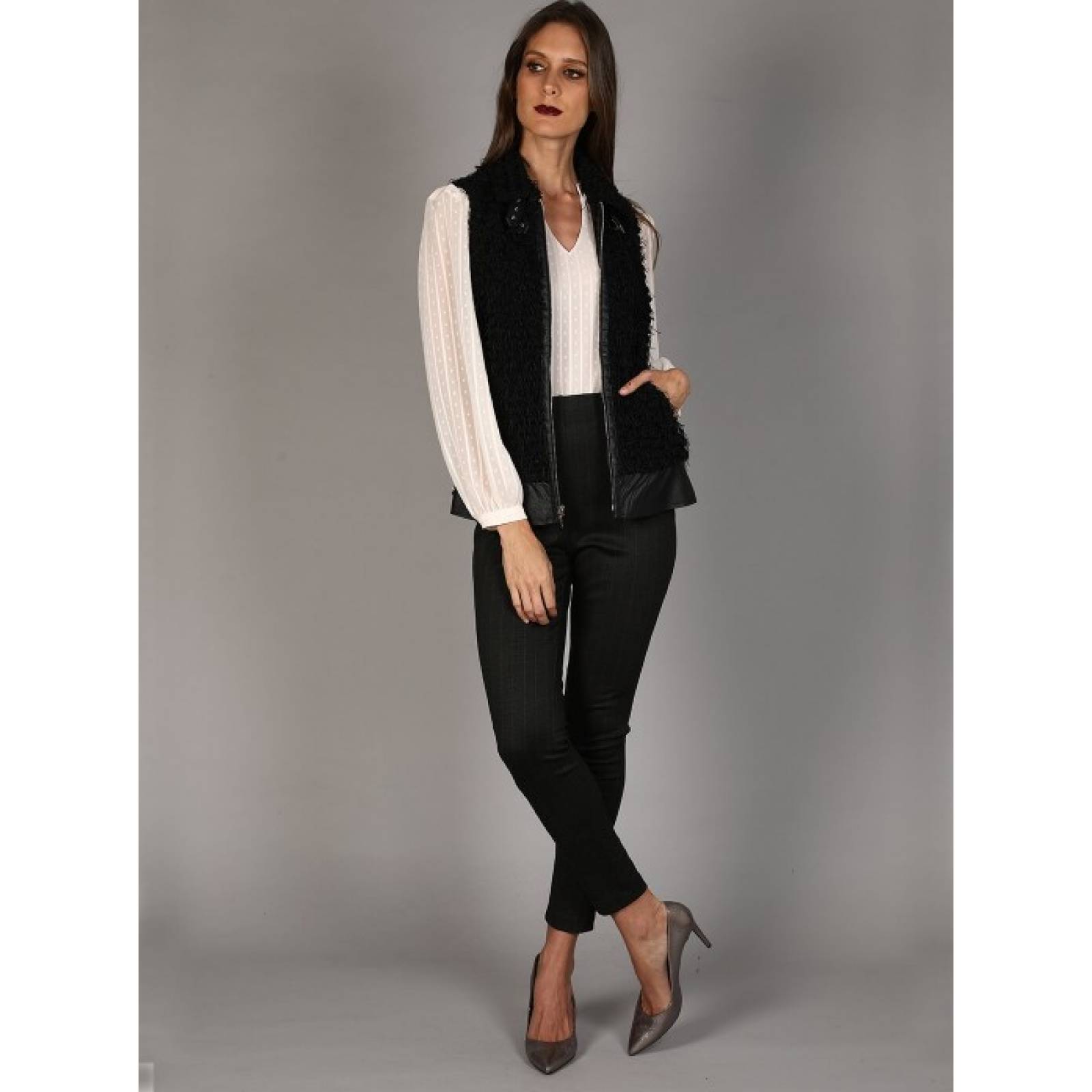 Chaleco de Peluche Dama Foleys 220482