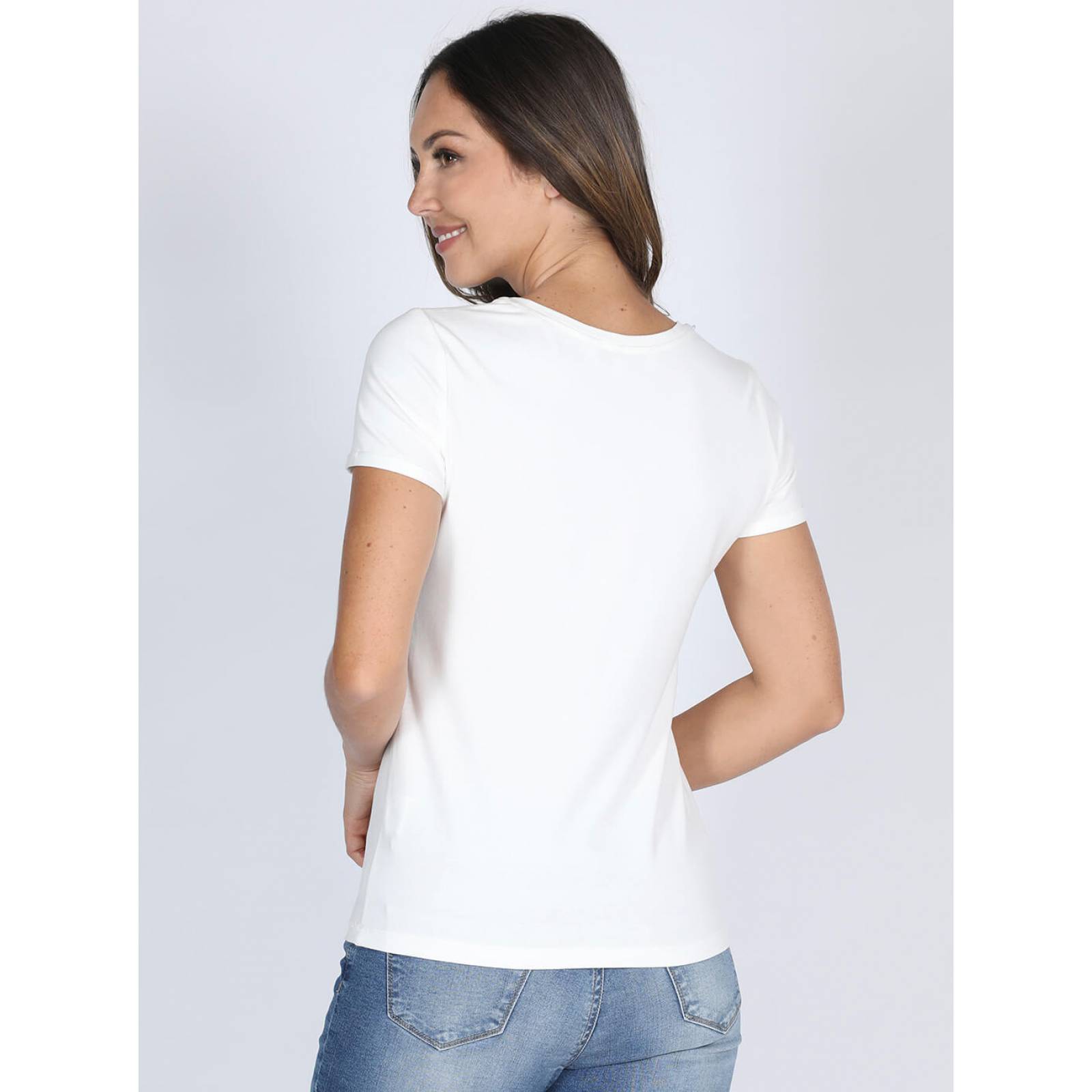 Blusa con Estampado y Brillos Dama Foleys 121296