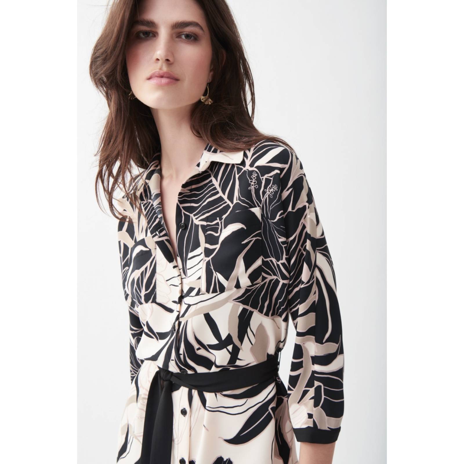 Vestido Estampado Tropical Dama Joseph Ribkoff 221070