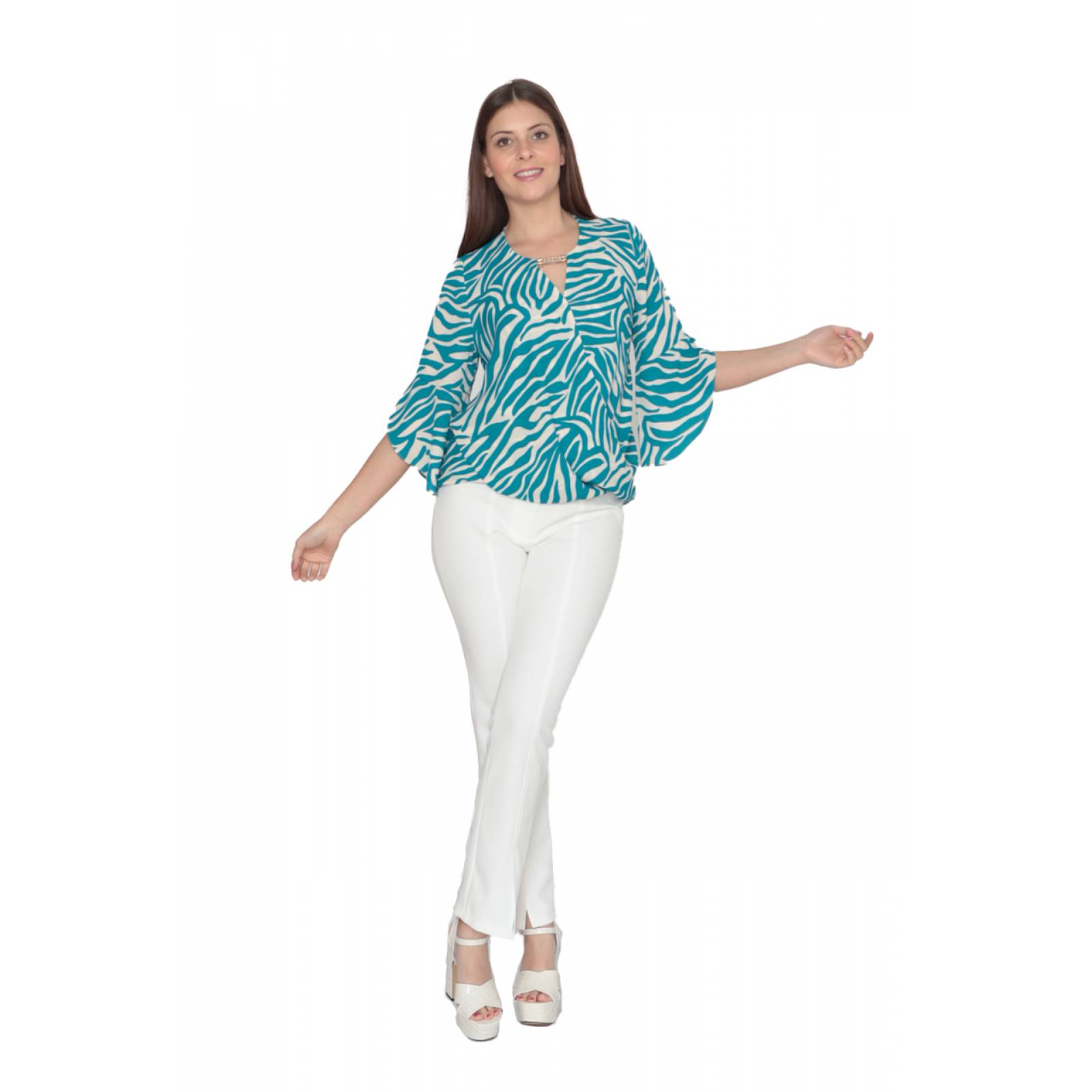 Blusa Estampado Dama Lofassi 8017