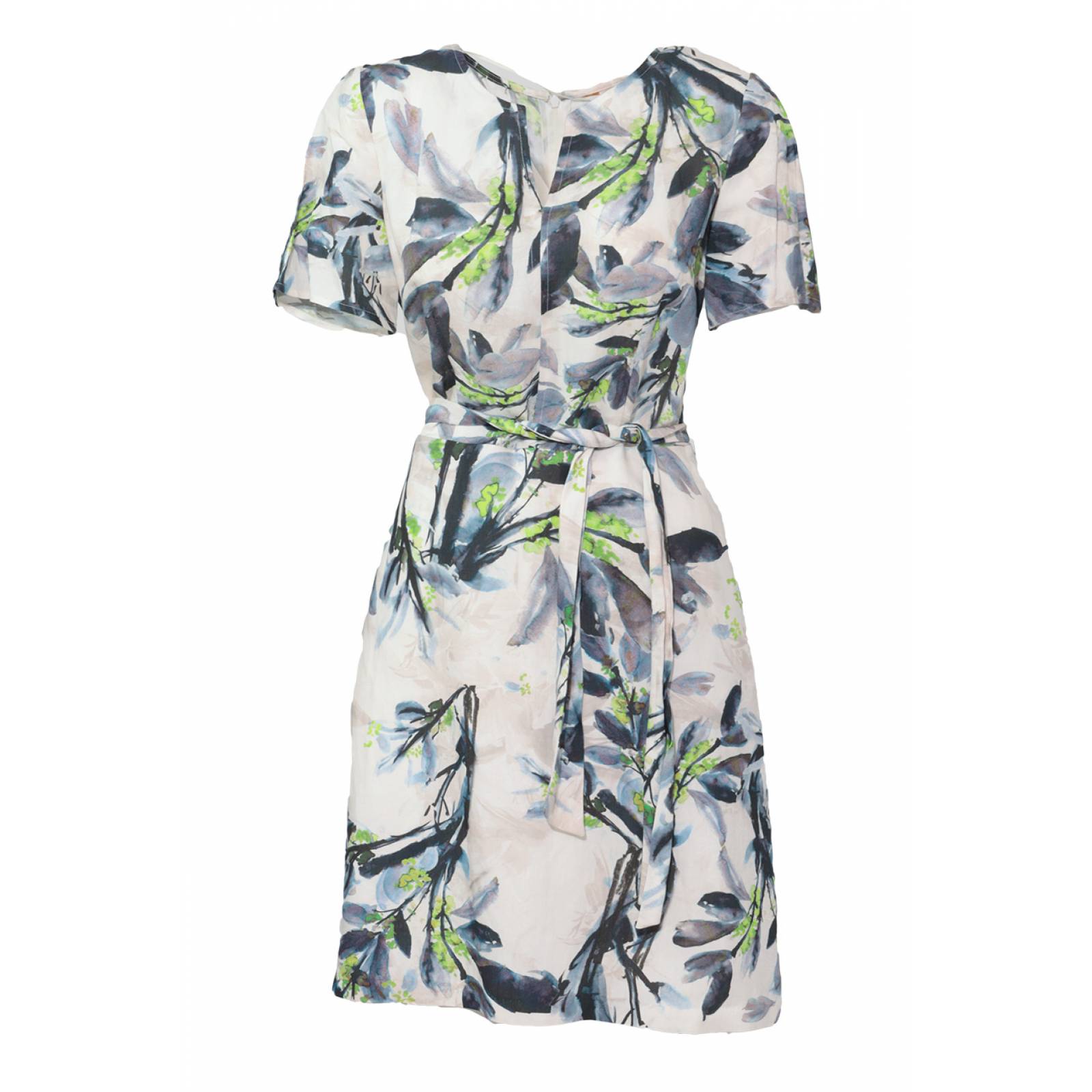 Vestido Estampado Hojas Dama Foleys 119473