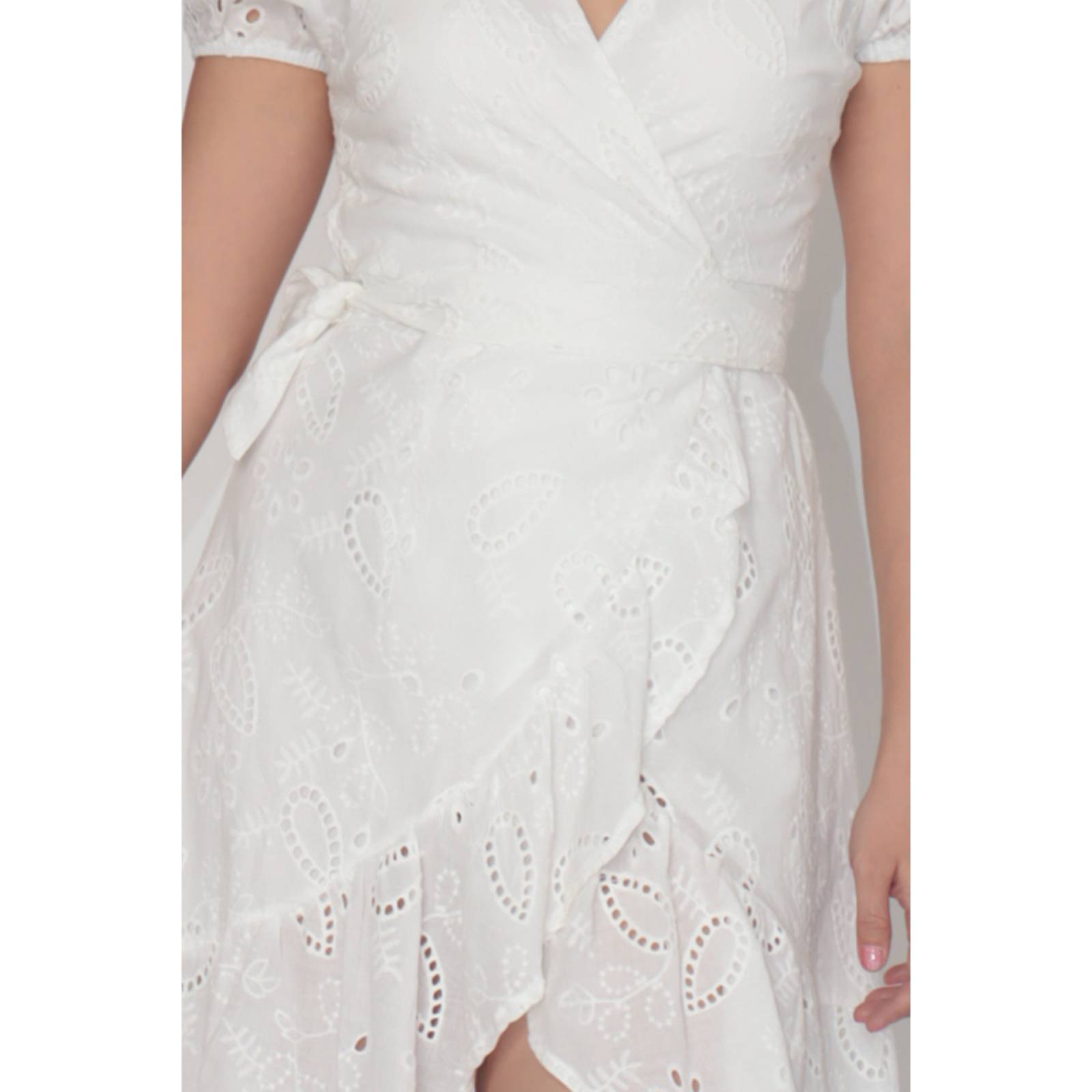 Vestido Cruzado Dama Nina Lecker 10524