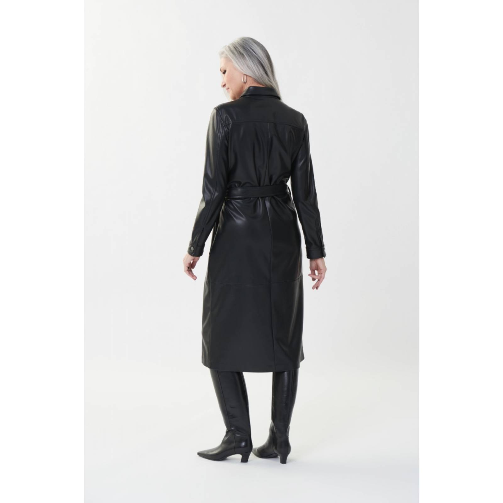 Vestido Camisero Polipiel Dama Joseph Ribkoff 223940