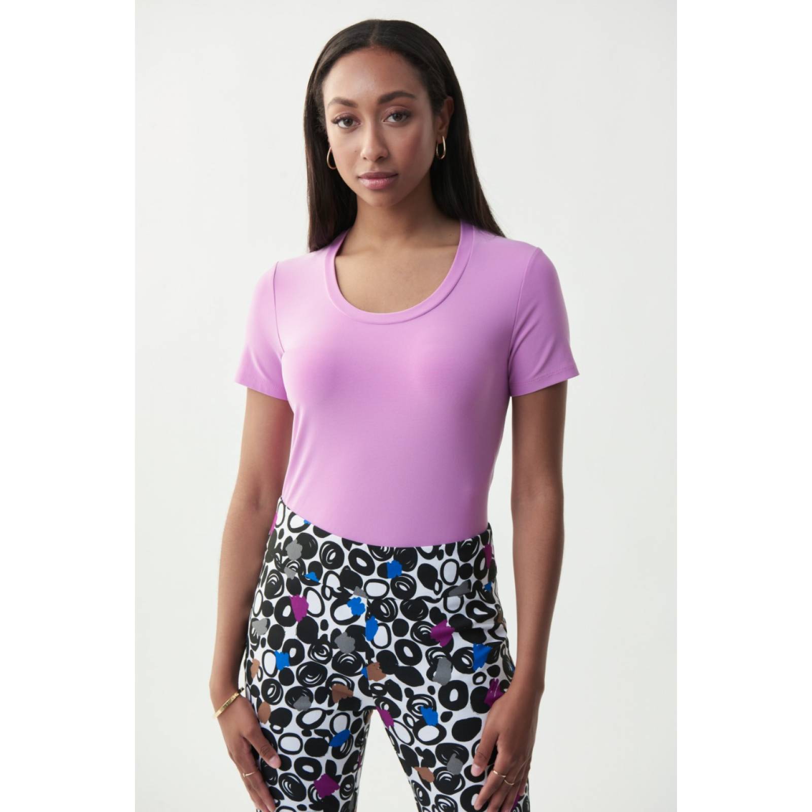 Blusa Dobladillo Redondo Dama Joseph Ribkoff 183220P