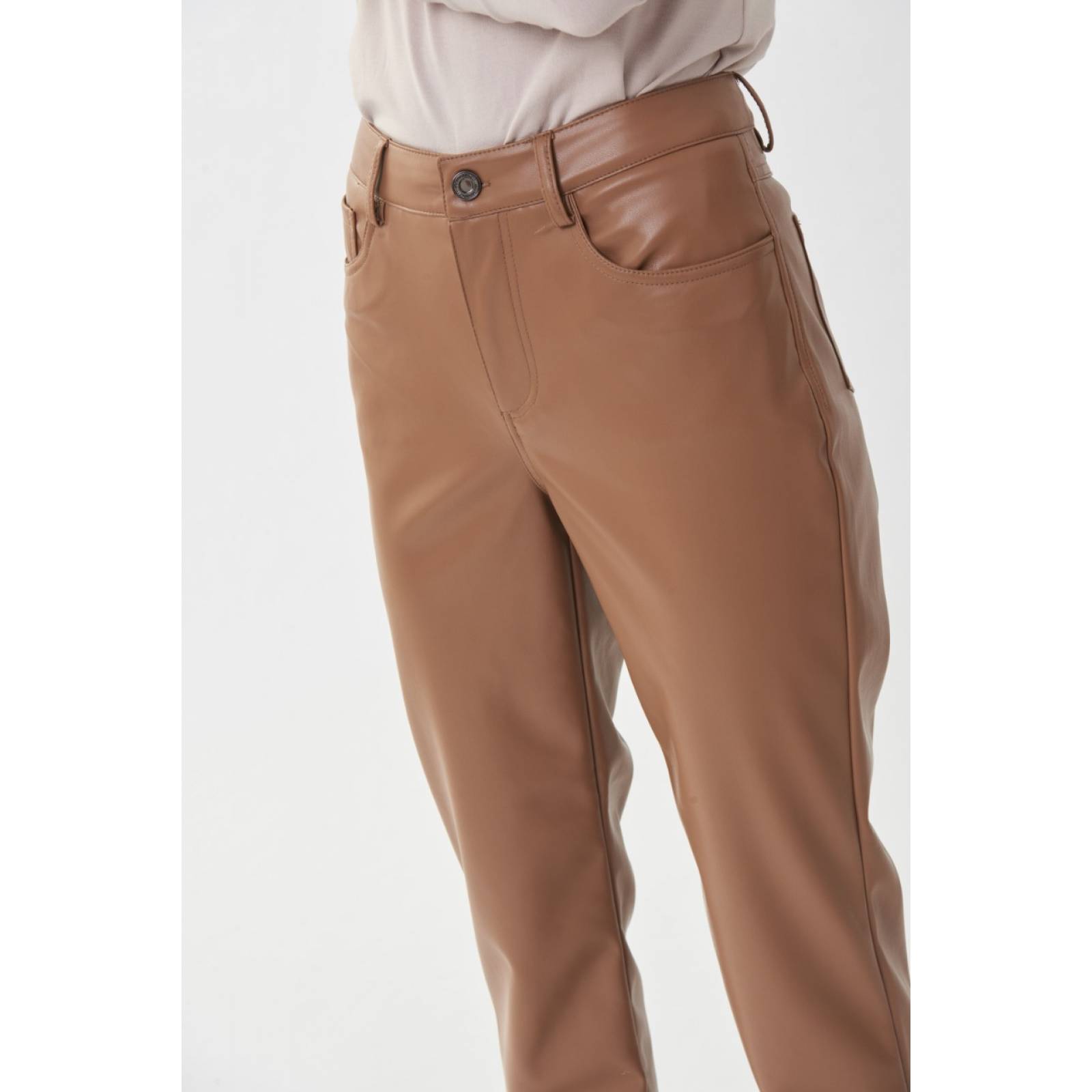 Pantalon de piel sintética Joseph Ribkoff 223921