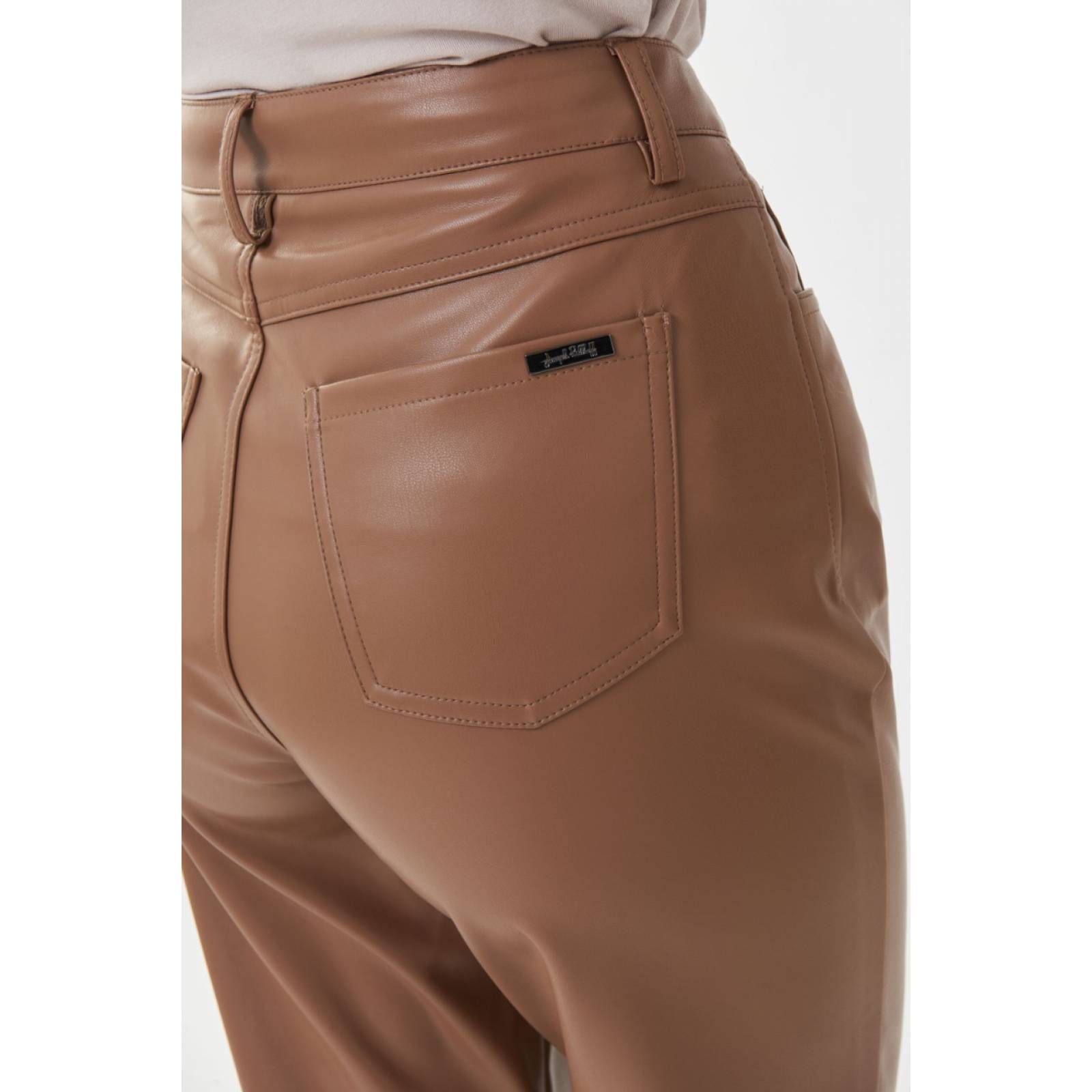 Pantalon de piel sintética Joseph Ribkoff 223921