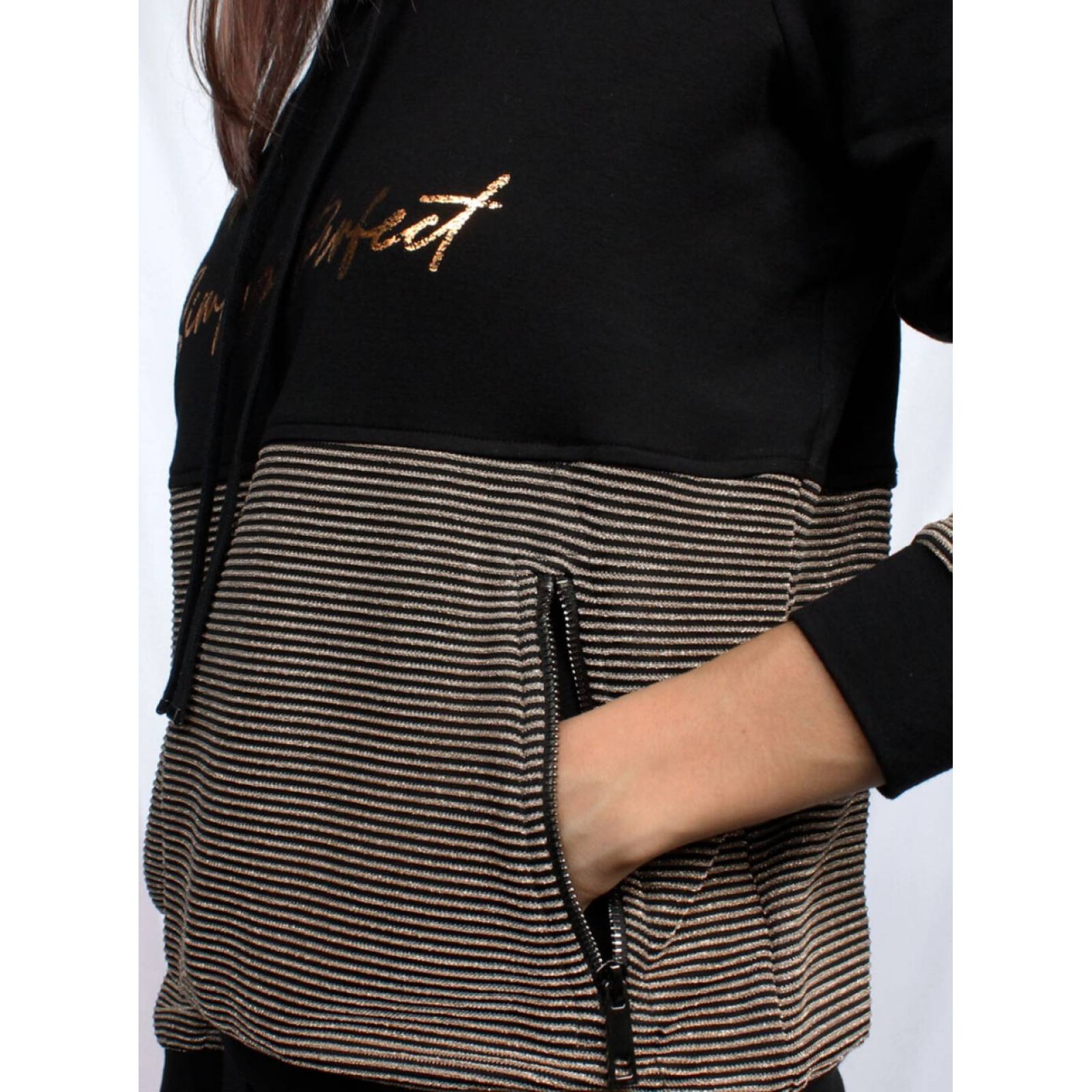 Sudadera negra Mujer Foleys 181840