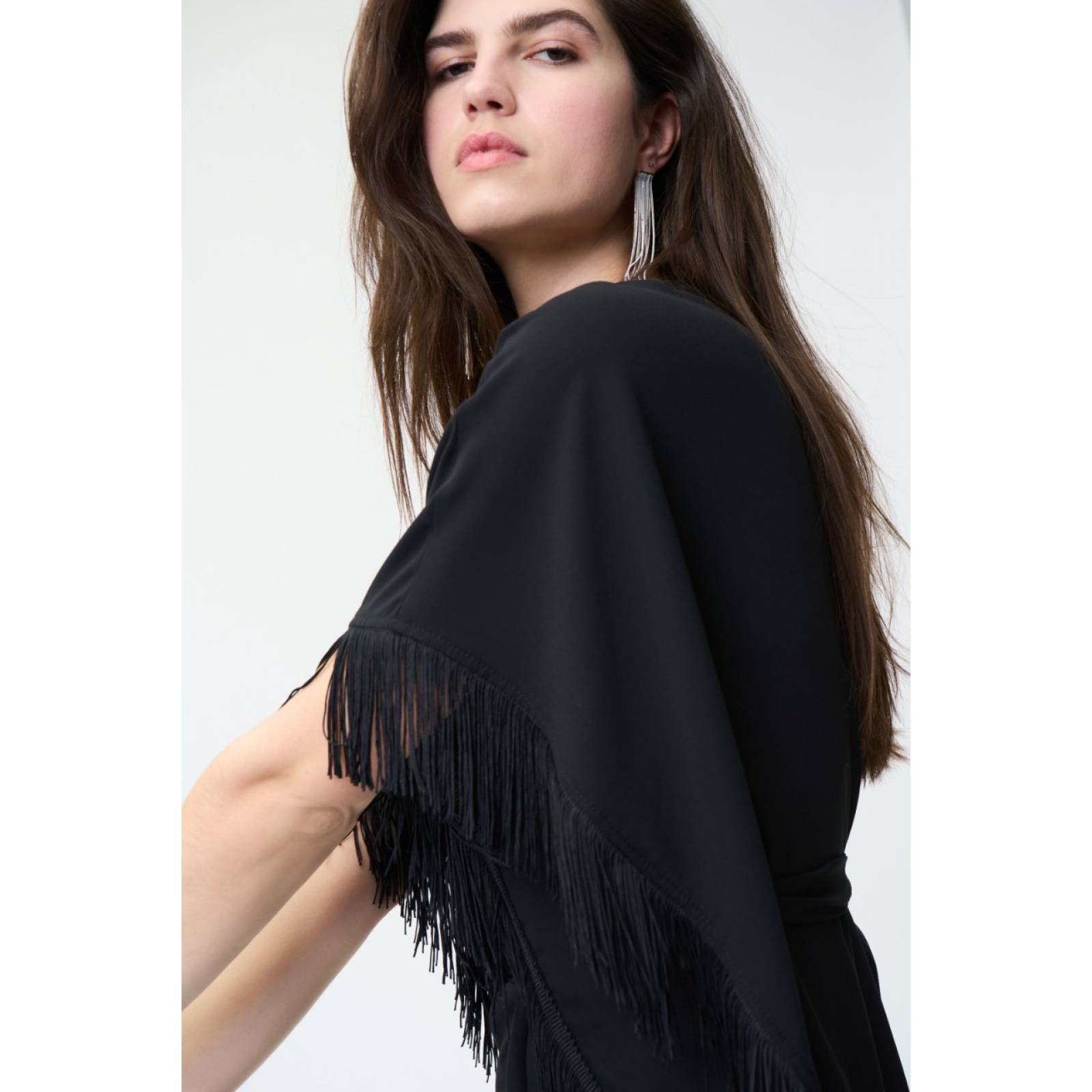 Blusa con Flecos Dama Joseph Ribkoff 224336