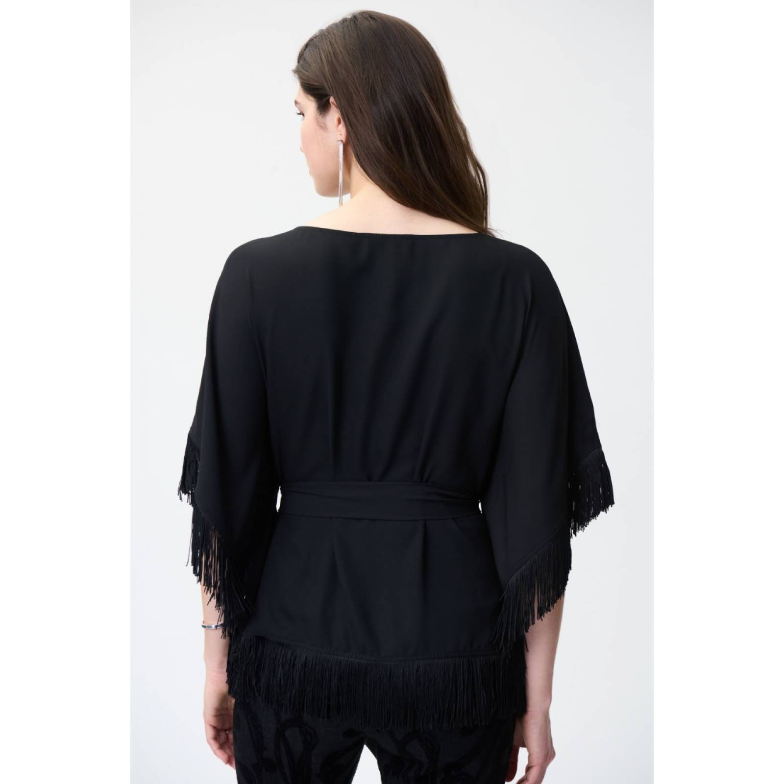Blusa con Flecos Dama Joseph Ribkoff 224336