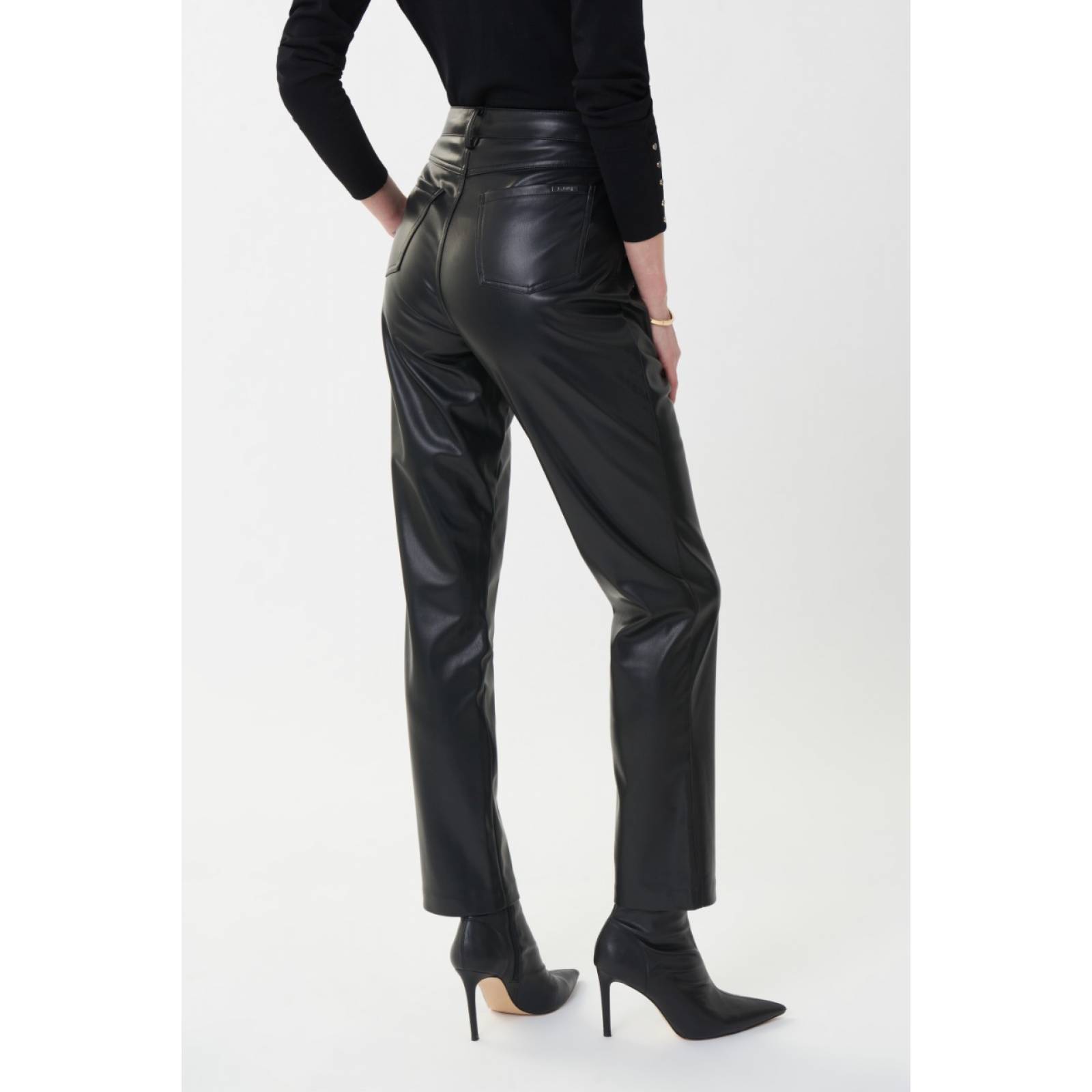 Pantalon de piel sintética Joseph Ribkoff 223921