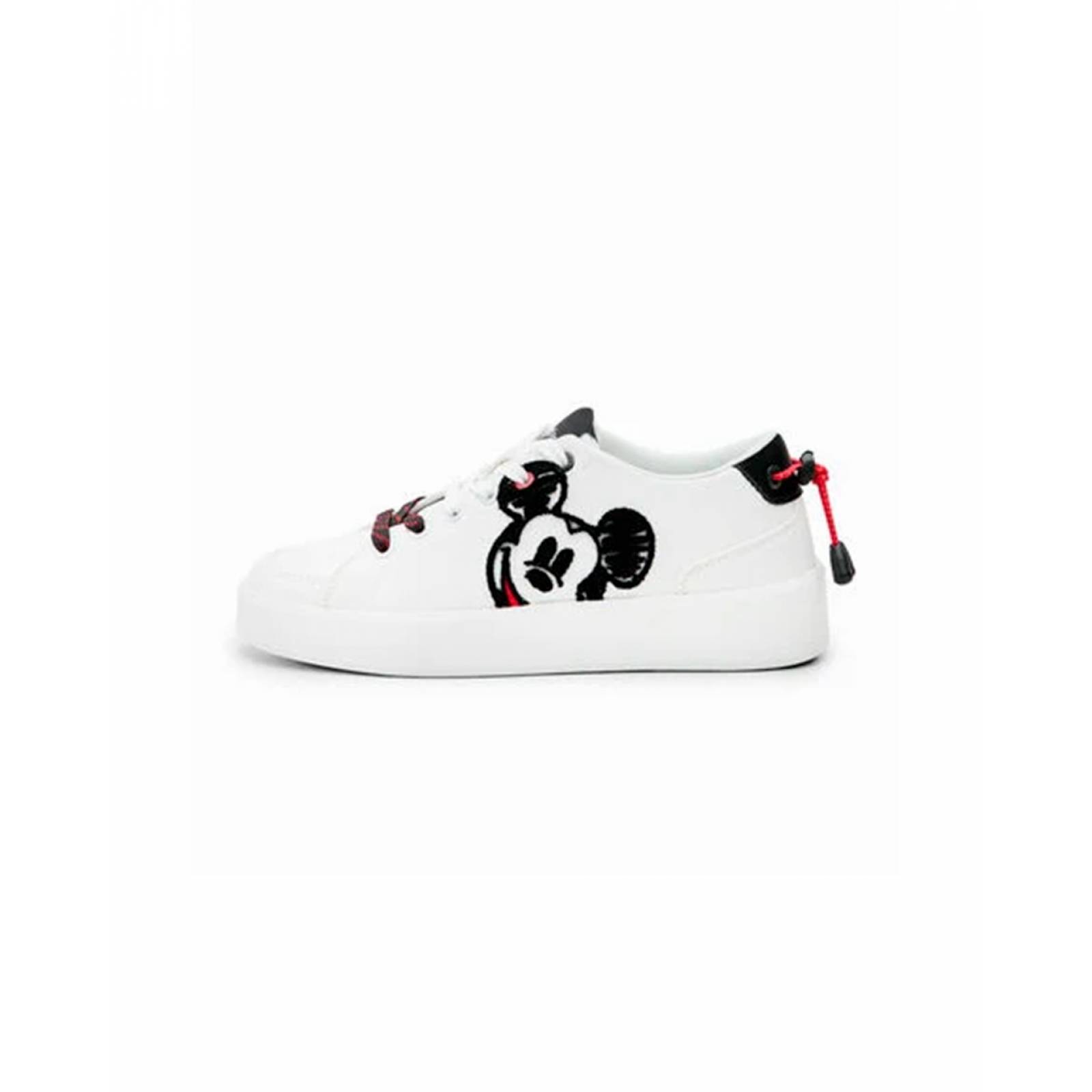 Tenis Blanco con Agujeta Mickey Mouse Desigual 22WSKP05 