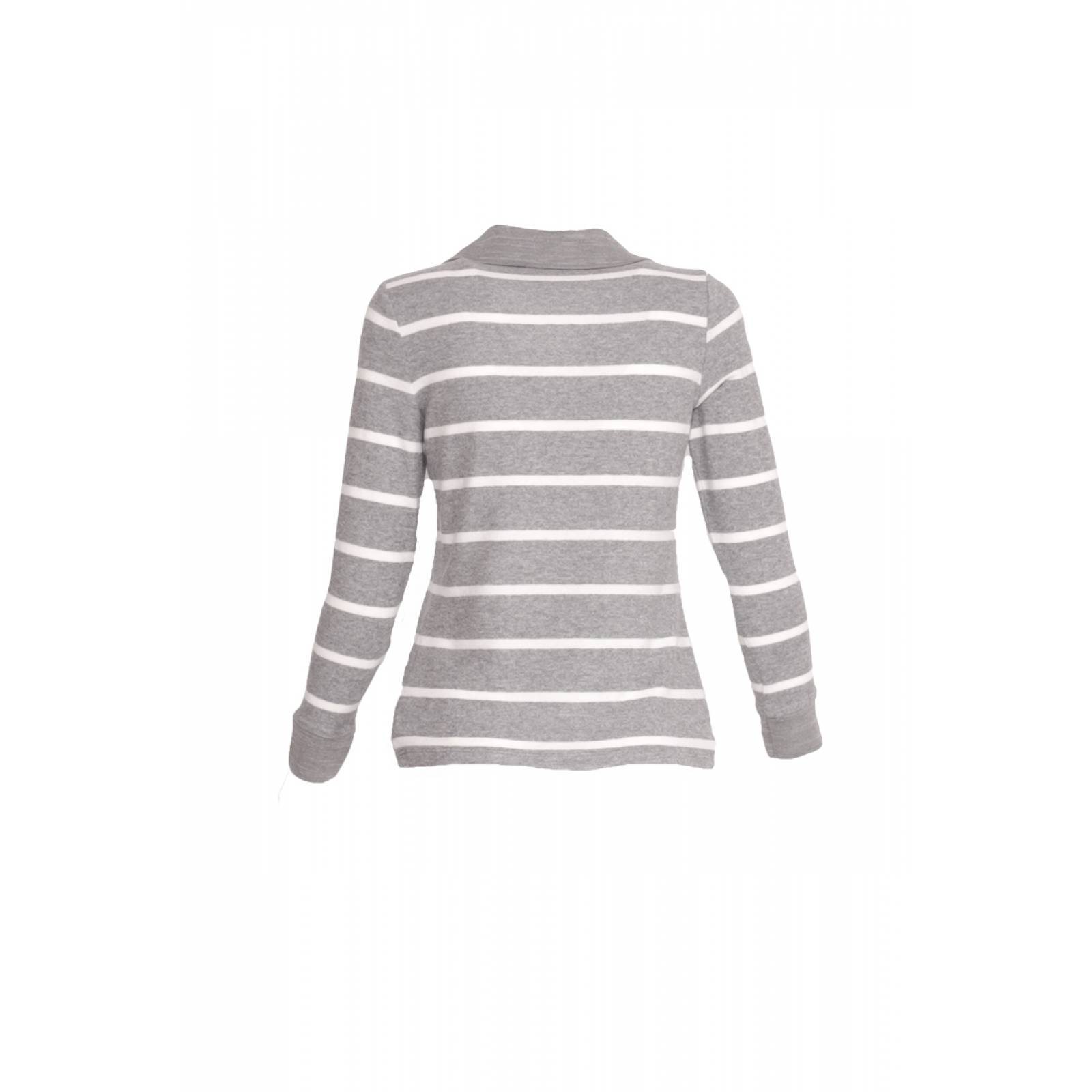 Sueter Cerrado Cuello V Rayas Mujer Foleys 222821 