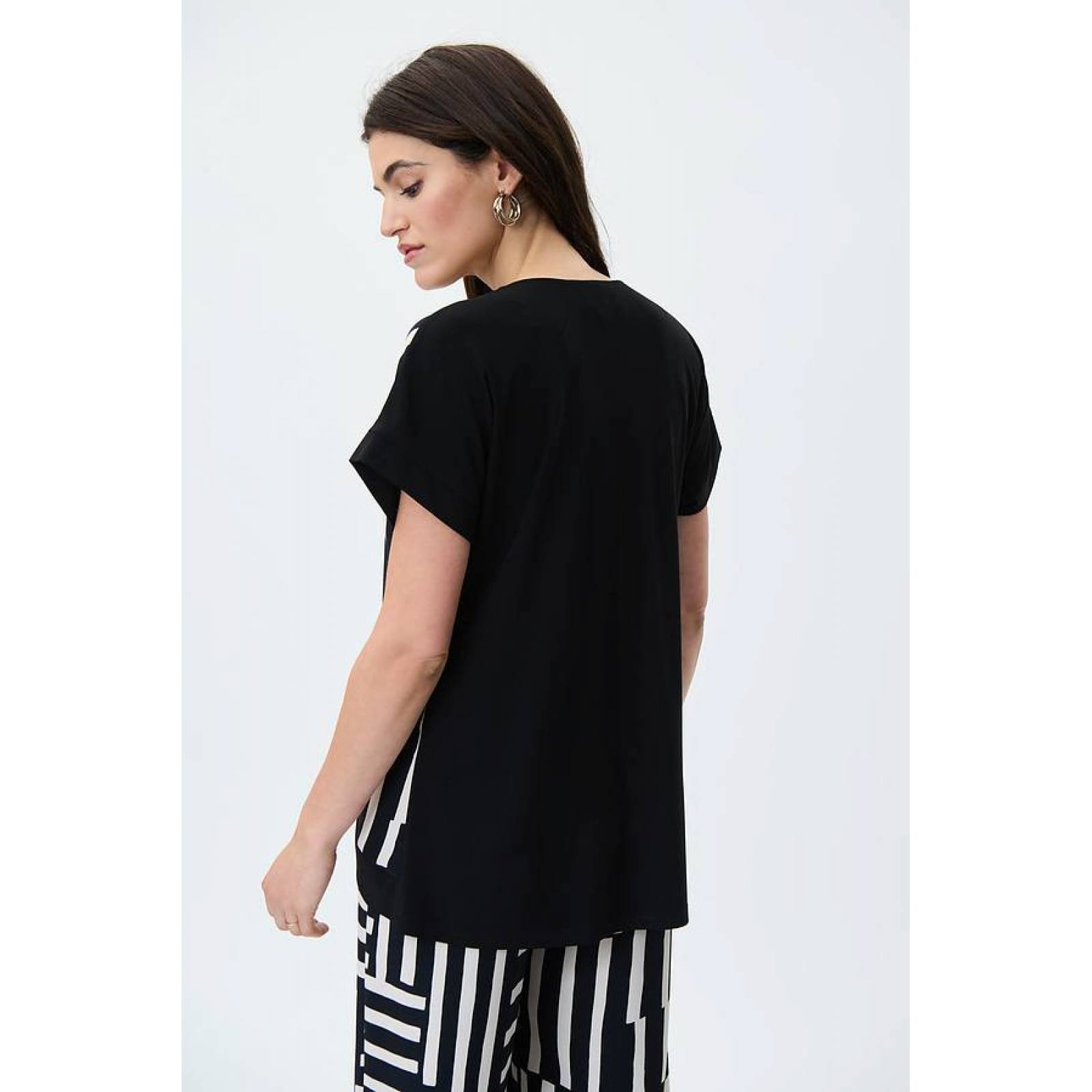 Blusa con Estampado Geométrico Joseph Ribkoff 231157 