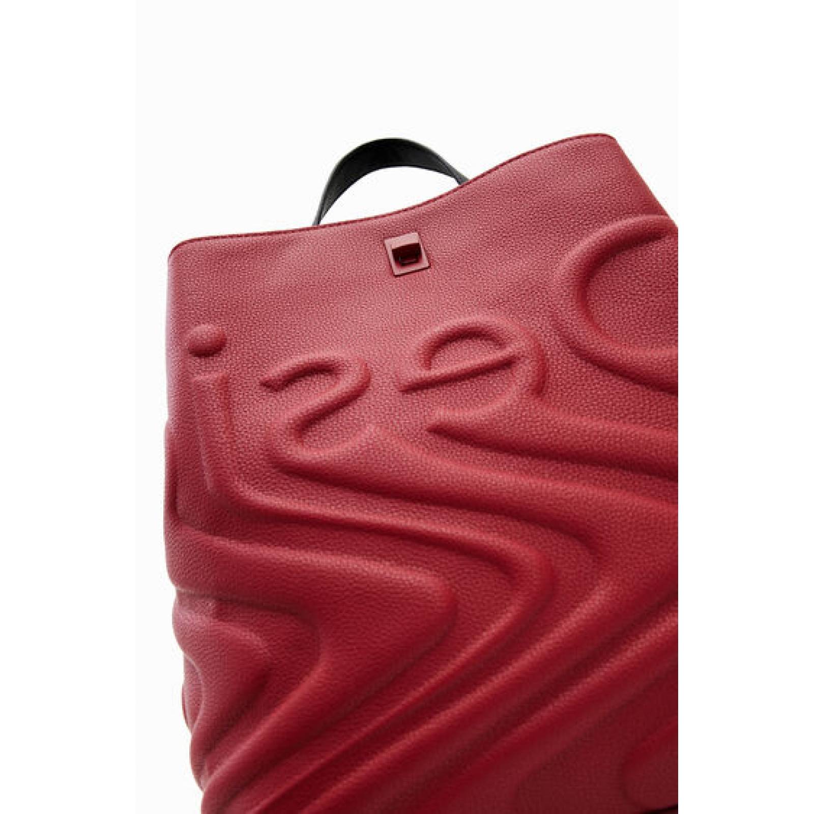 Mochila pequeña con letras al frente Desigual 22WAKP19 