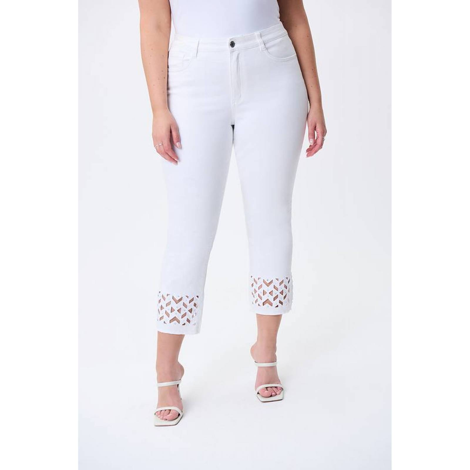 Jeans Denim con Bordado Joseph Ribkoff 231952