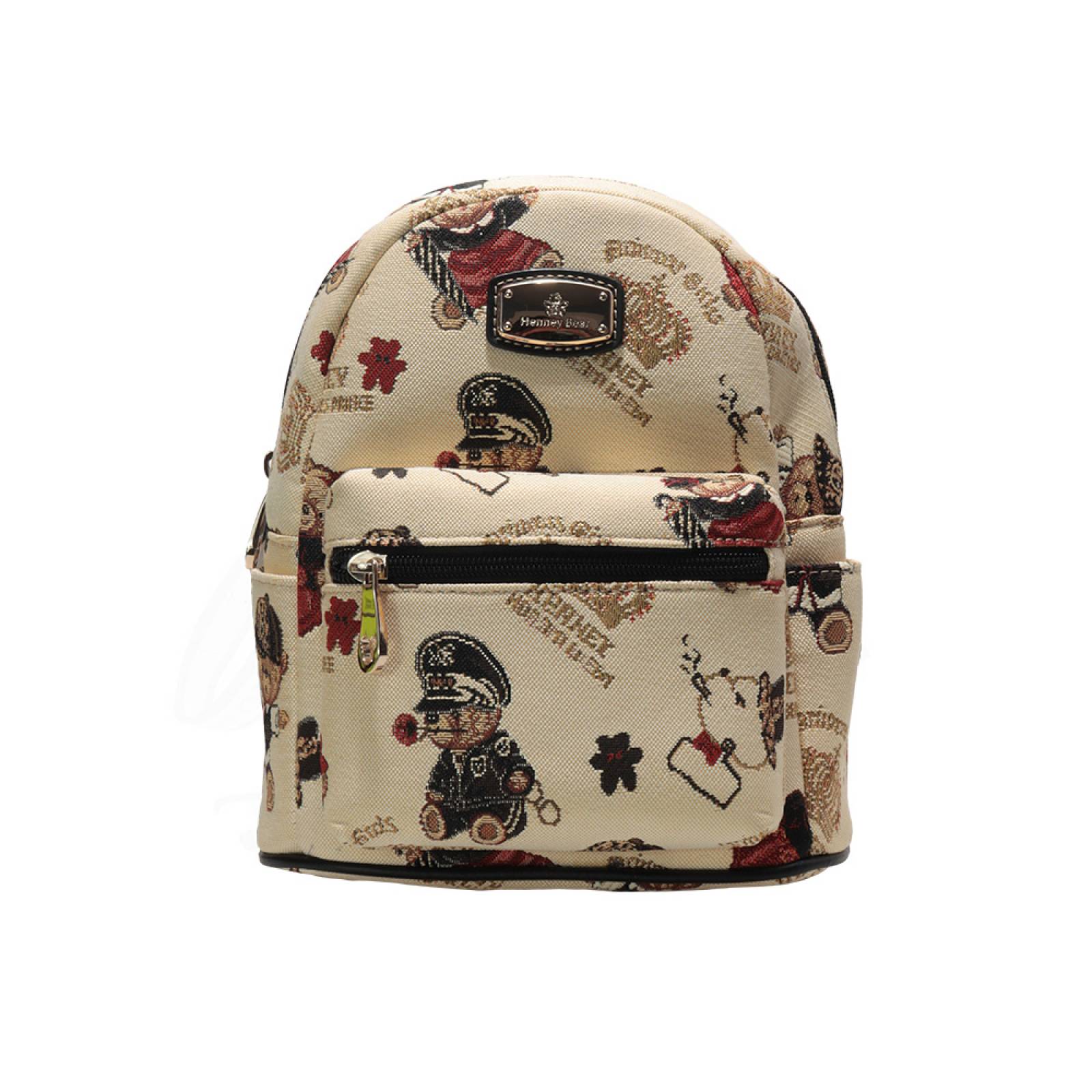 Mochila pequeña Henney Bear H-133 