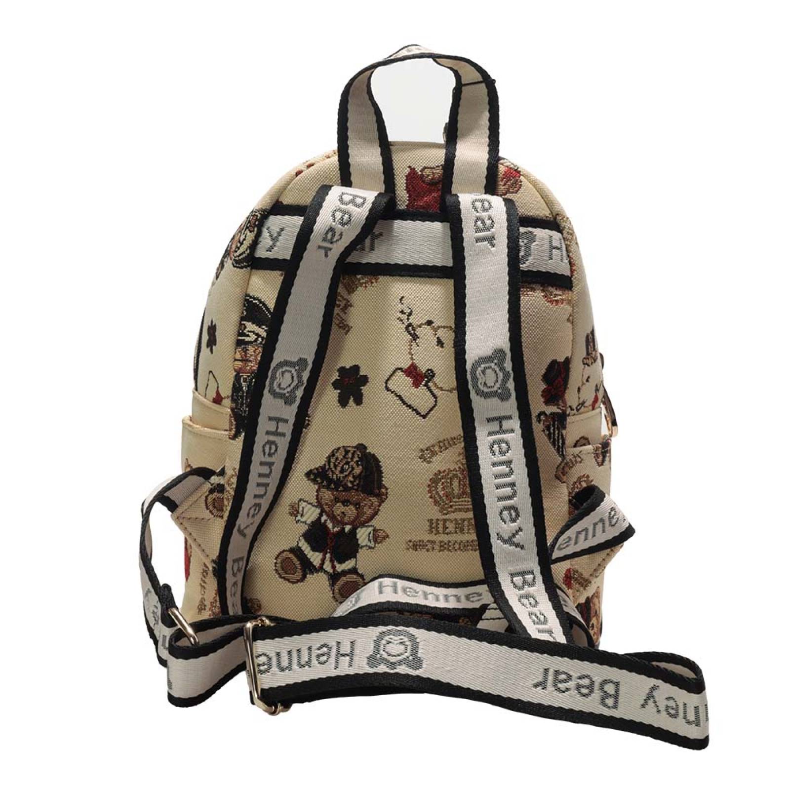 Mochila pequeña Henney Bear H-133 