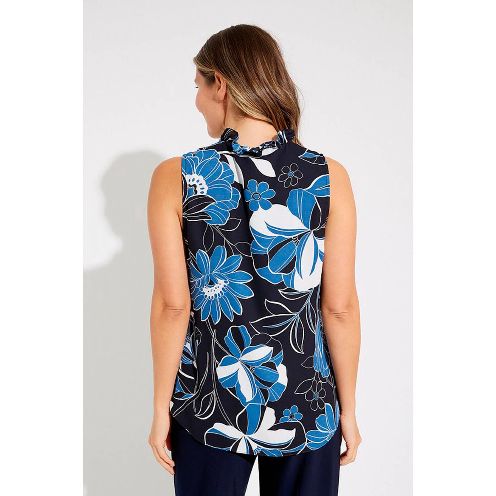 Blusa sin Mangas Estampado Floral Joseph Ribkoff 231094 