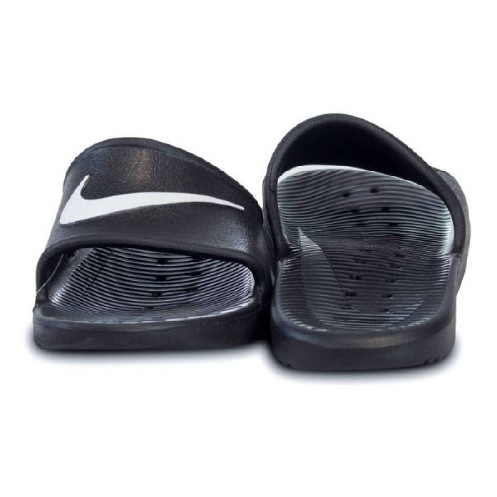 Sandalia Nike Kawa Shower Negro blanco 832655 001