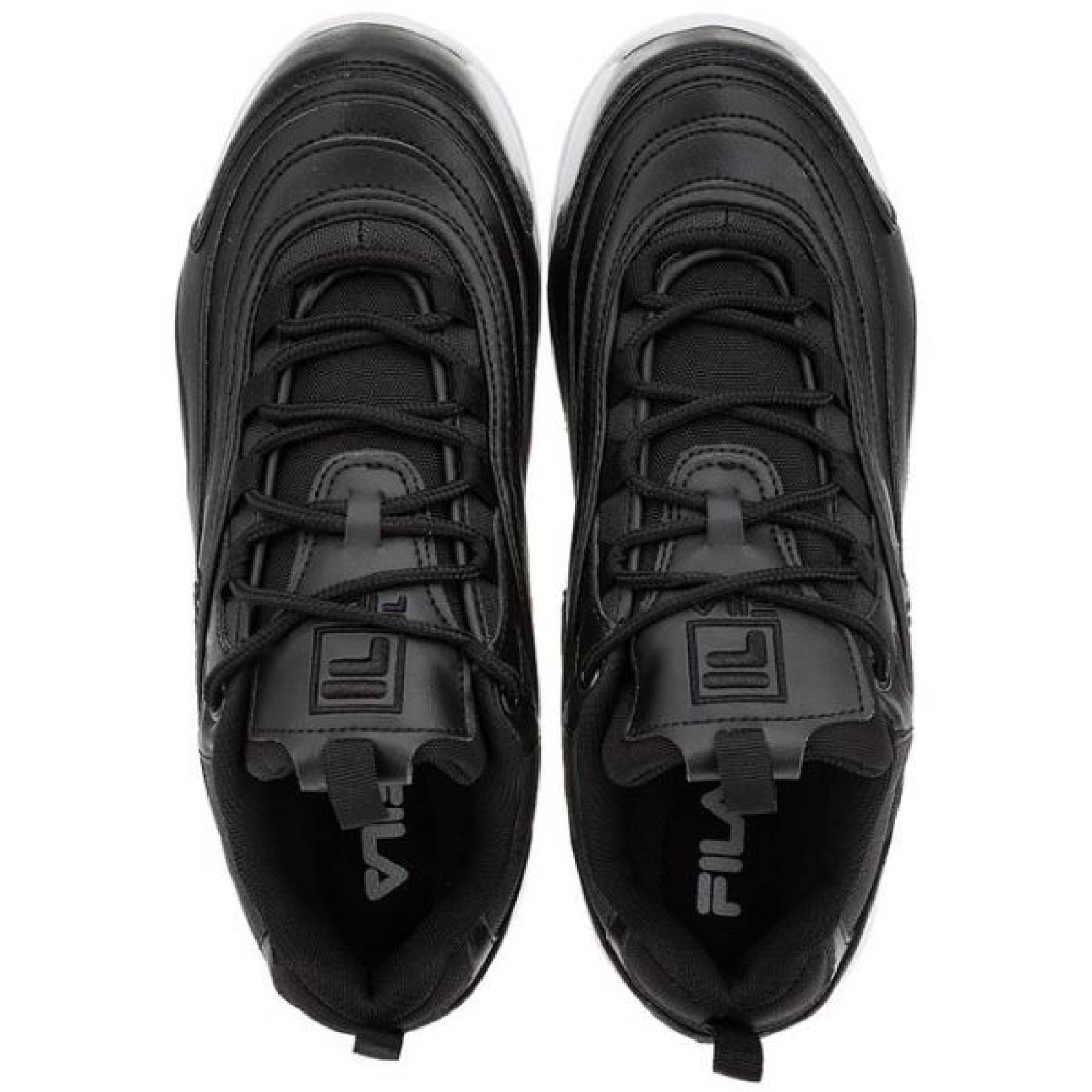 Tenis Fila Ray Negro/blanco 1rm00577 001