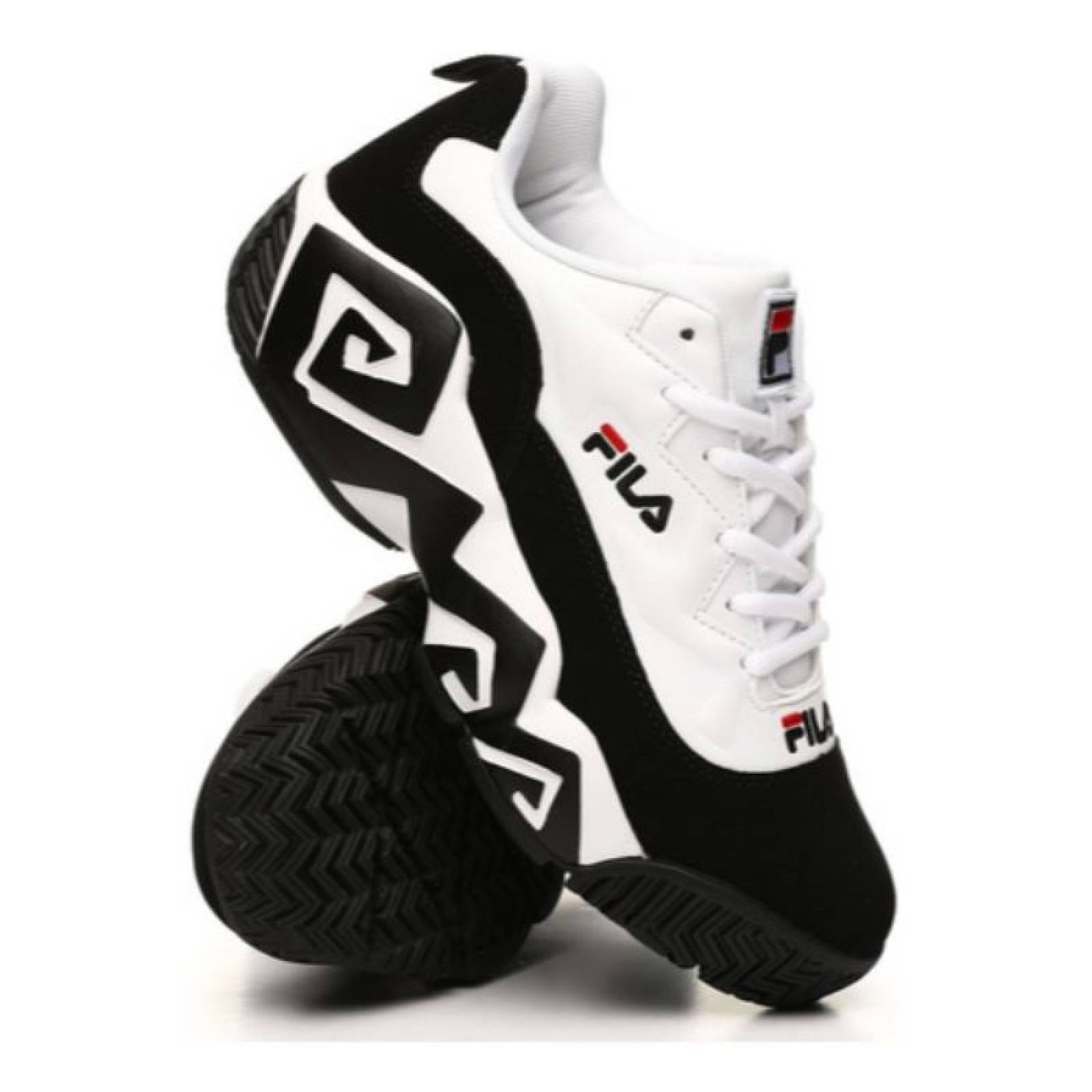 TENIS FILA 1BM00603 014 MB LOW NEGRO/BLANCO Hombre